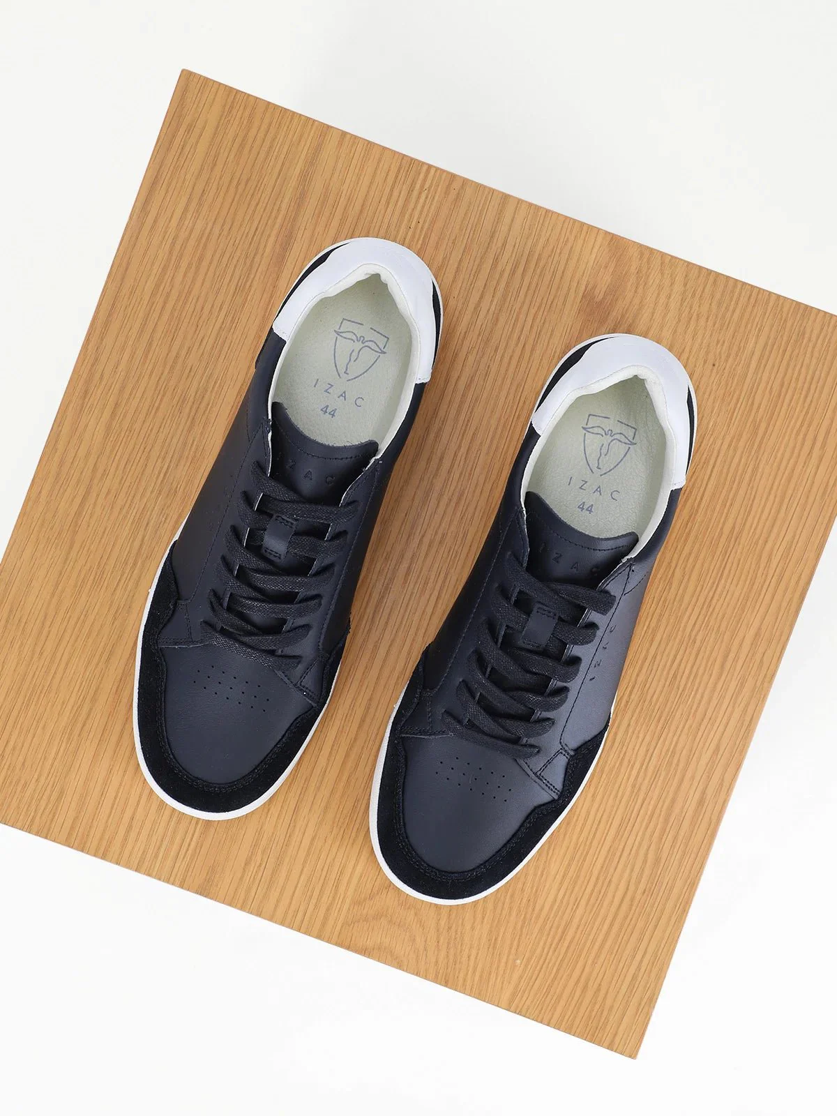 Baskets en cuir noir - Image 6