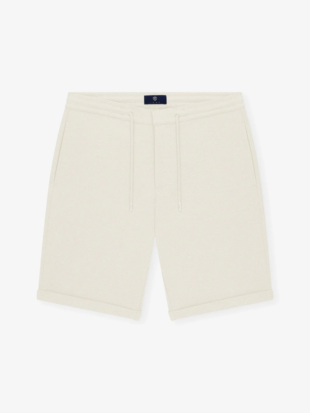 Bermuda avec cordon de serrage beige