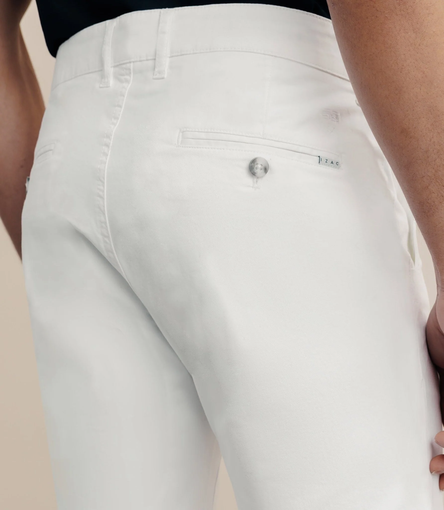 Bermuda stretch blanc - Image 3