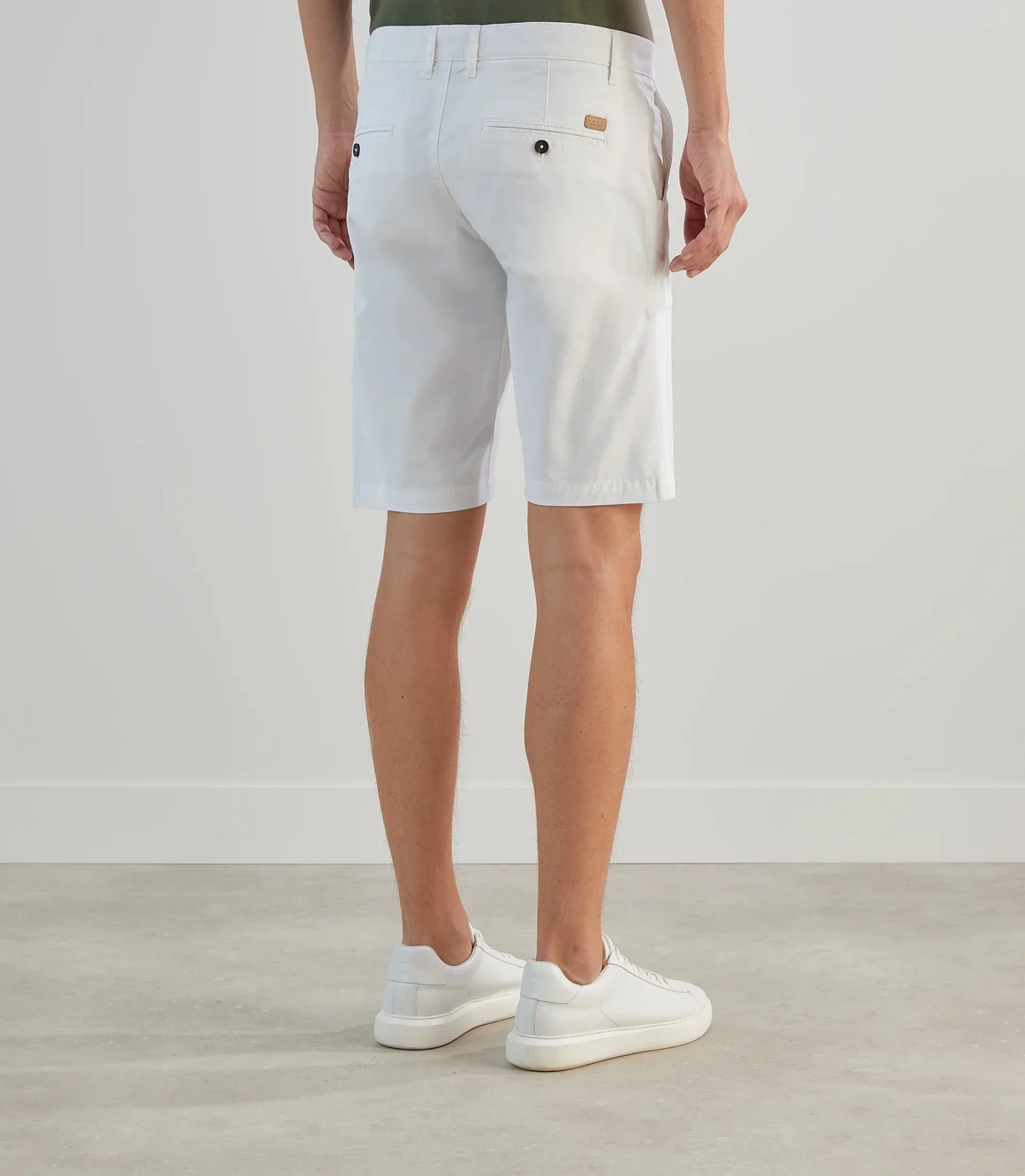 Bermuda uni blanc - Image 4