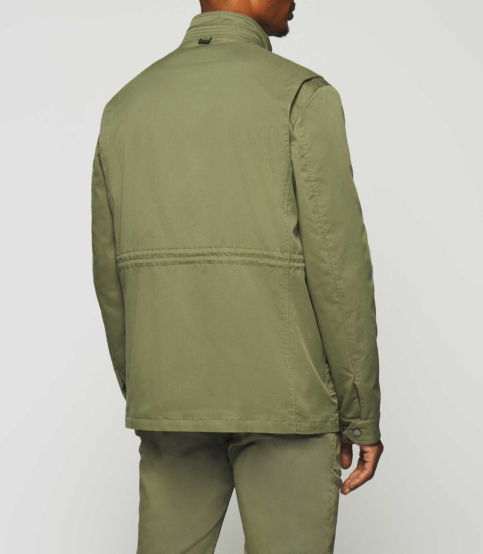 Veste saharienne 4 poches kaki RONALD - Image 3