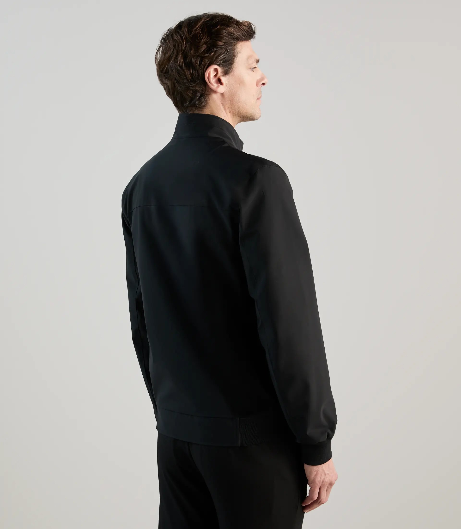 Blouson col montant noir - Image 5