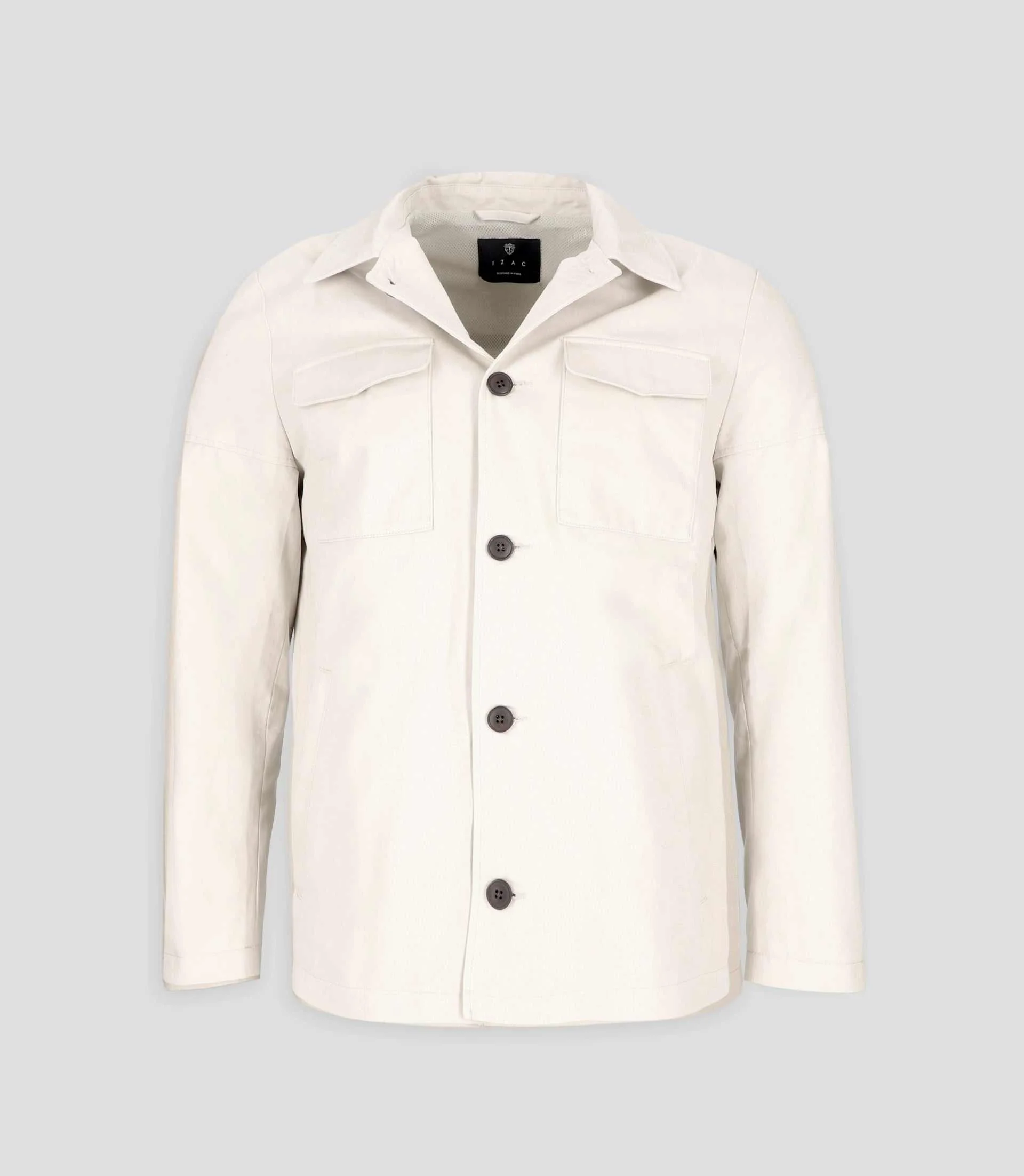Blouson 2 poches beige mastic REC