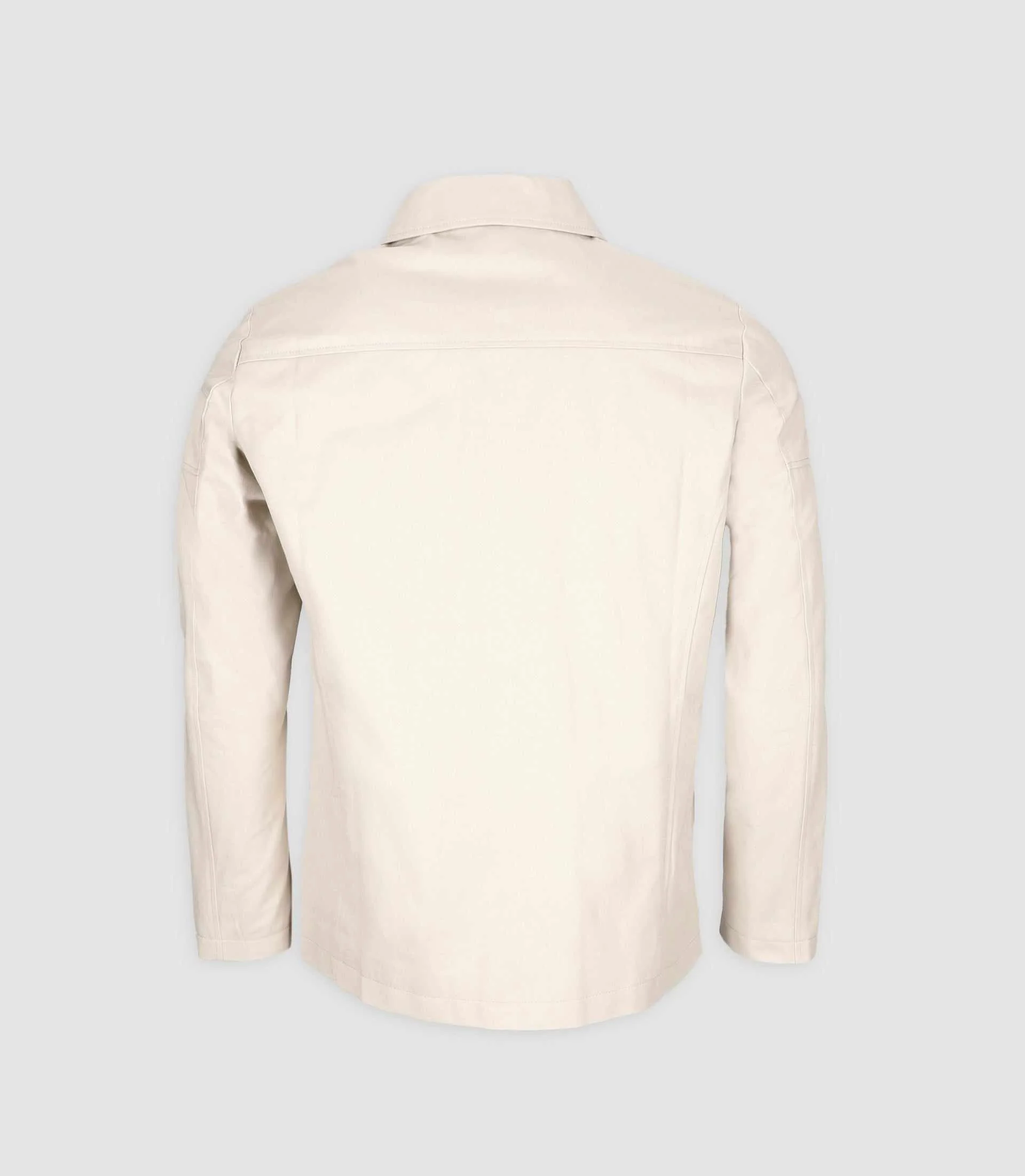 Blouson 2 poches beige mastic REC - Image 2