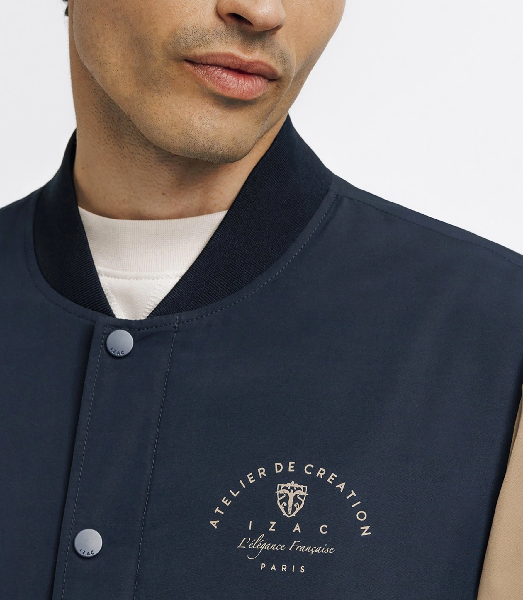 Blouson teddy sport marine - Image 3