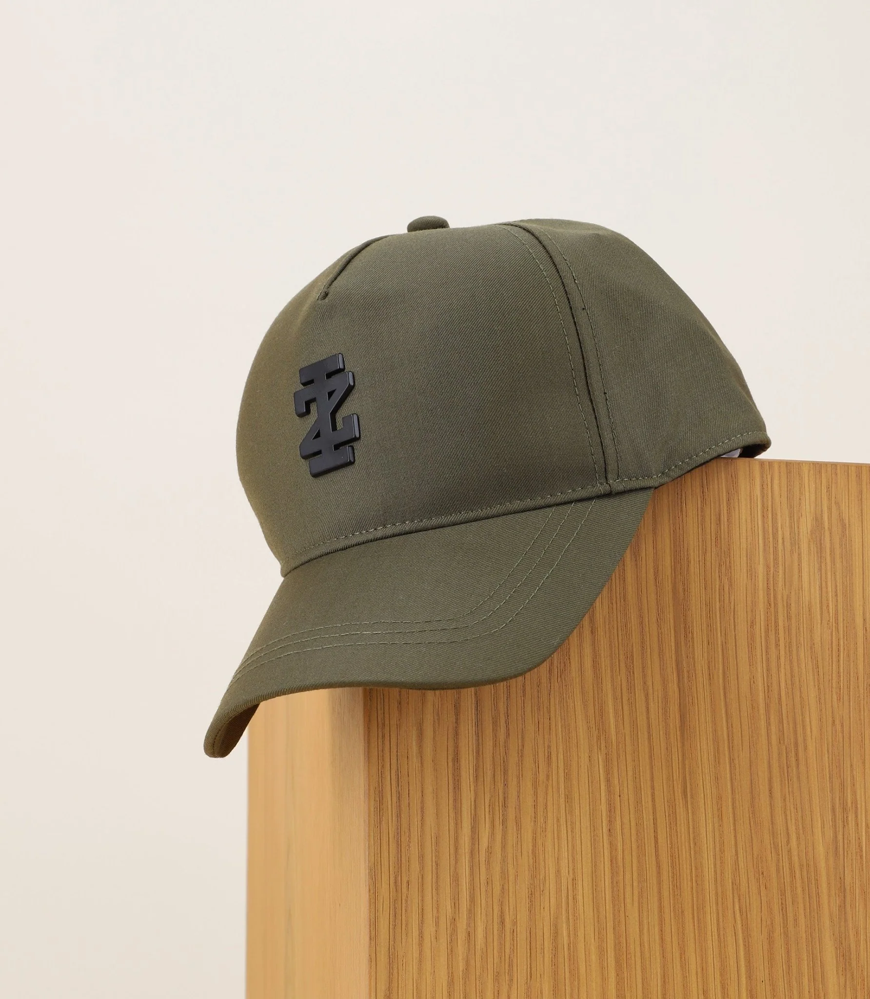 Casquette en tissu kaki - Image 3