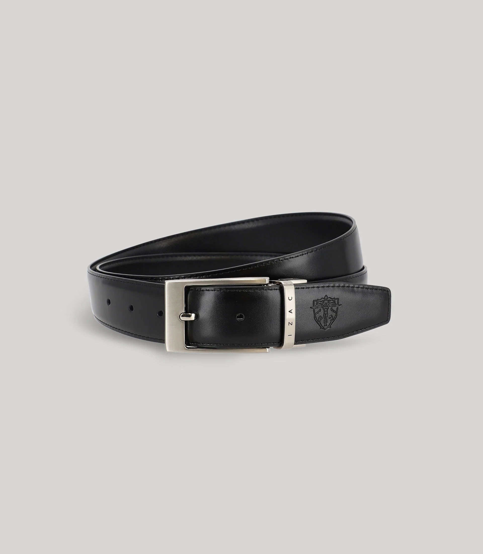 Ceinture réversible noire - Image 2