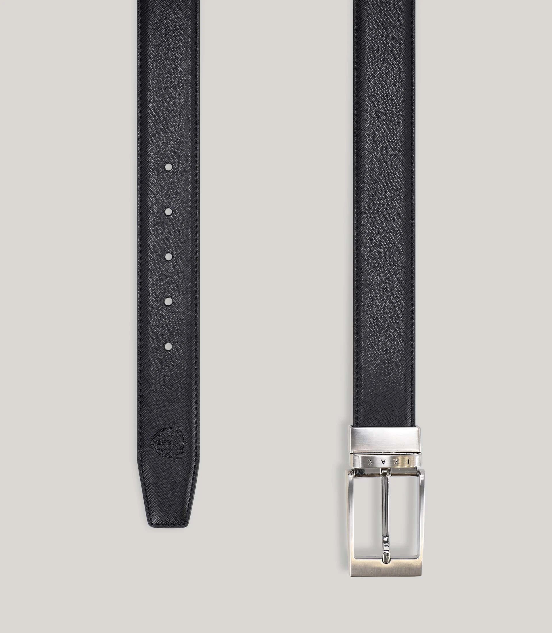 Ceinture réversible noire - Image 3