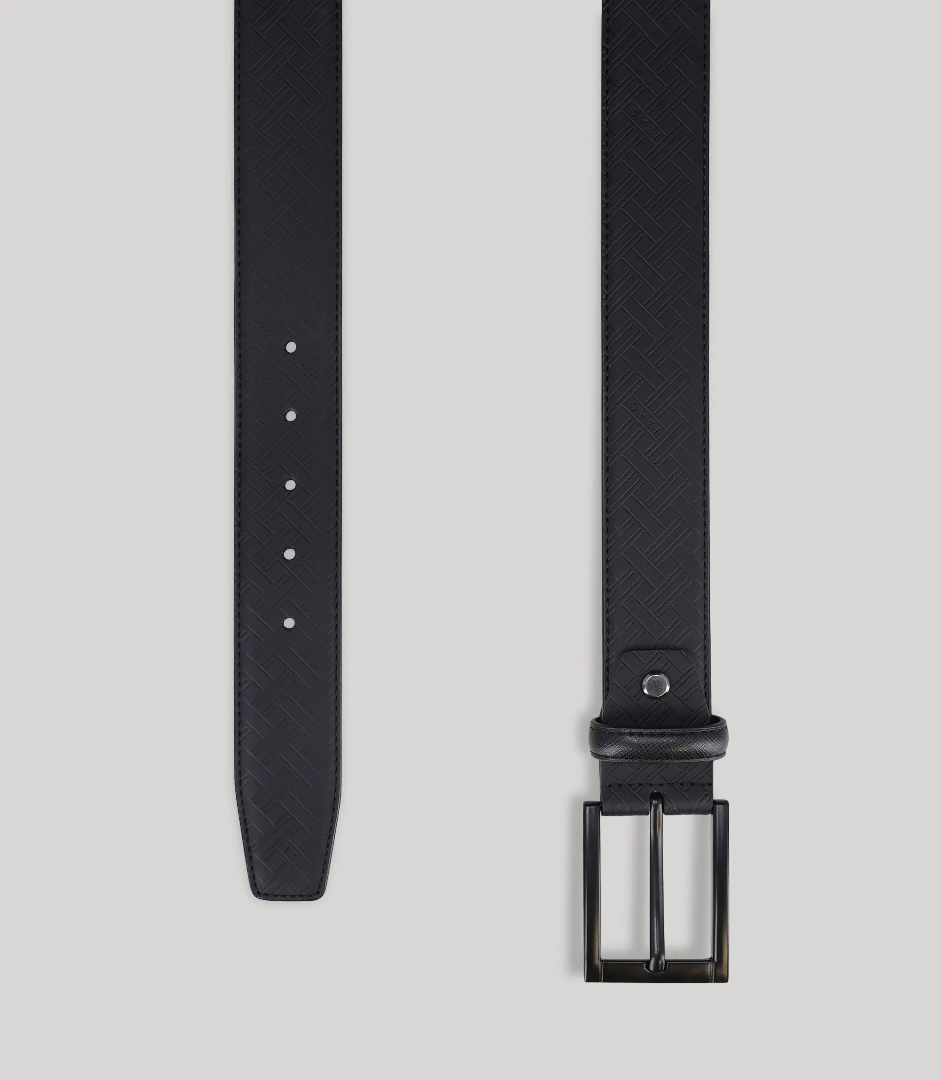 Ceinture réversible noire - Image 2