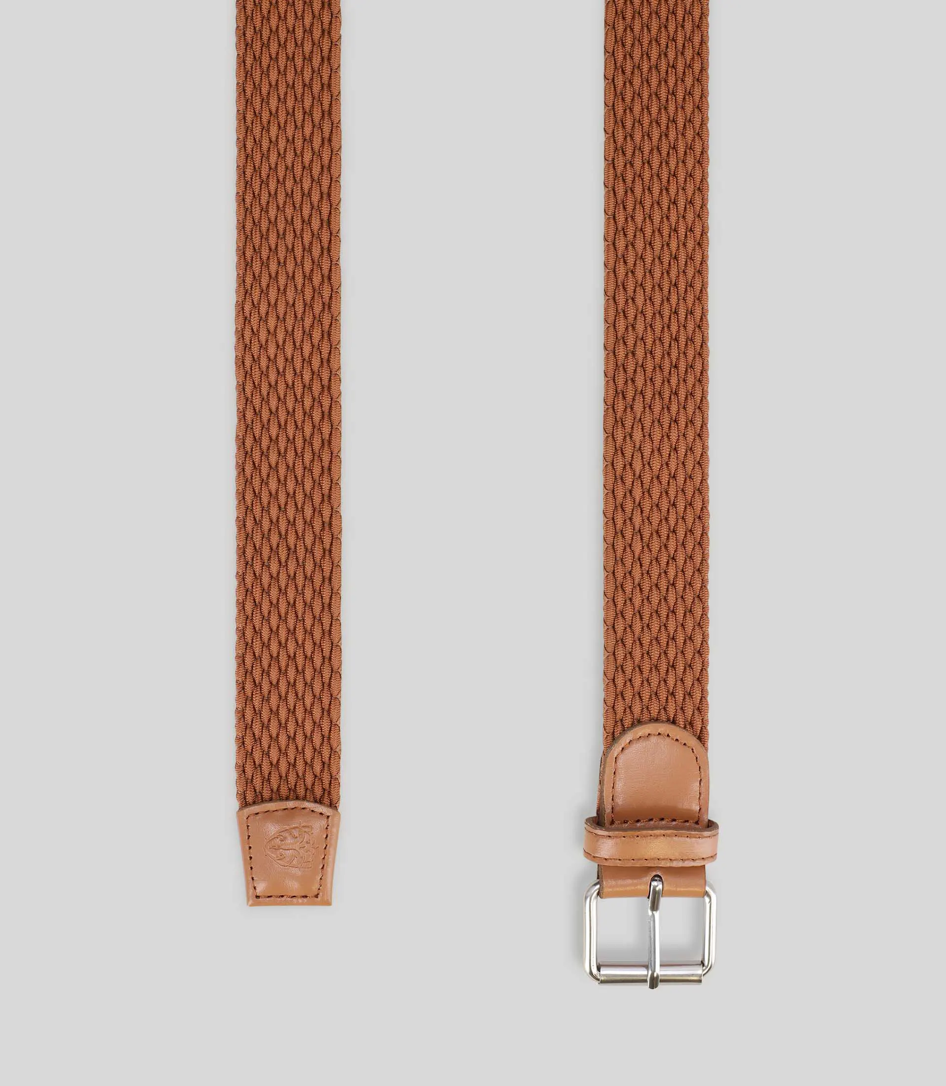 Ceinture tressée orange - Image 2