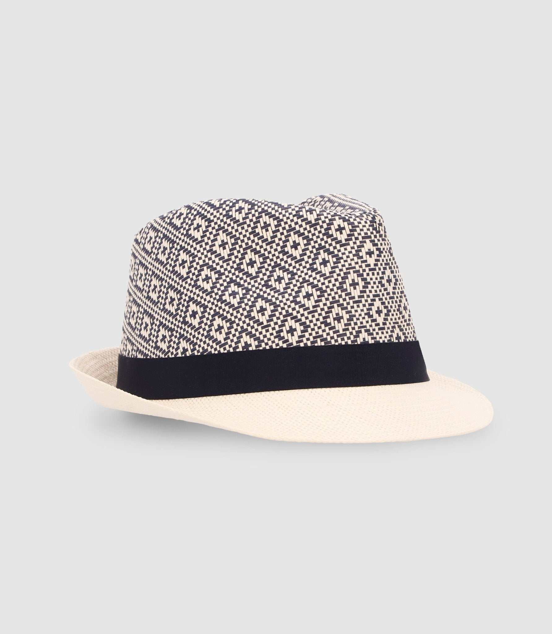 Chapeau à motifs marine - Image 2