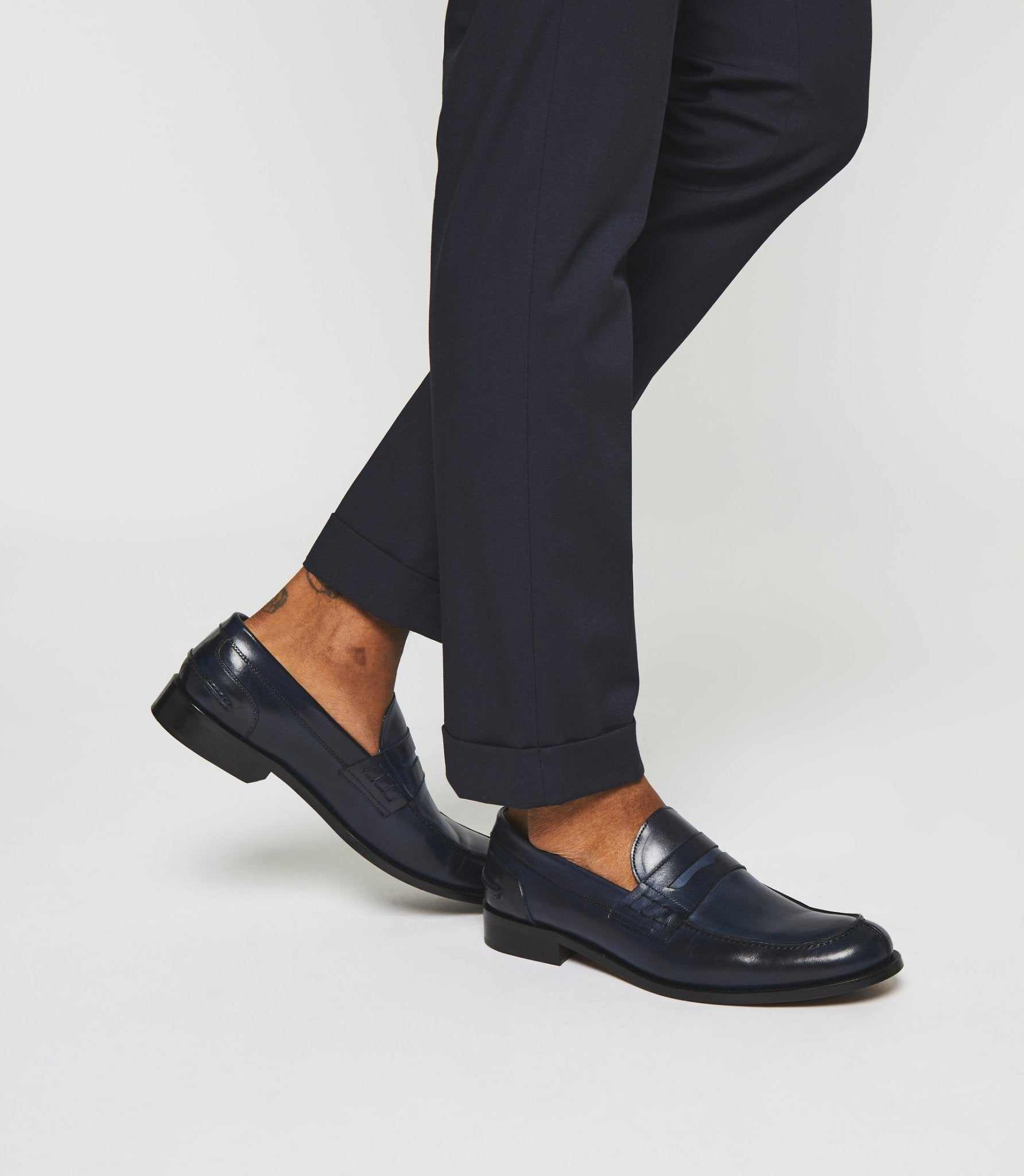 Mocassin couture marine "Erasmus" - Image 6