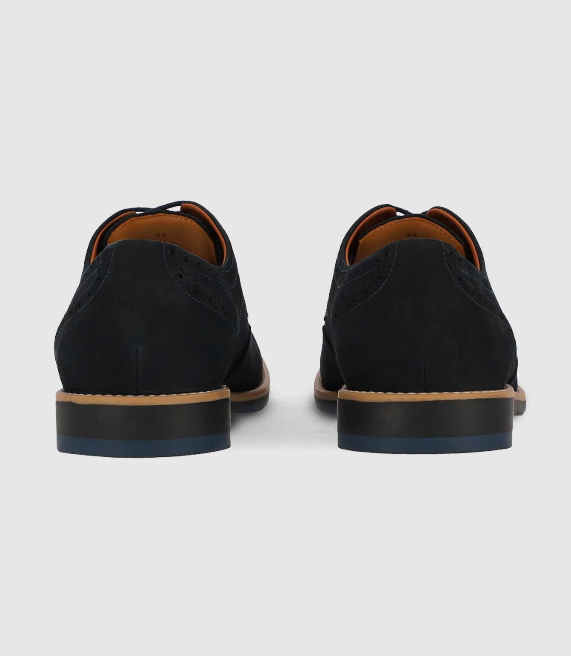 Chaussures en cuir marine - Image 2