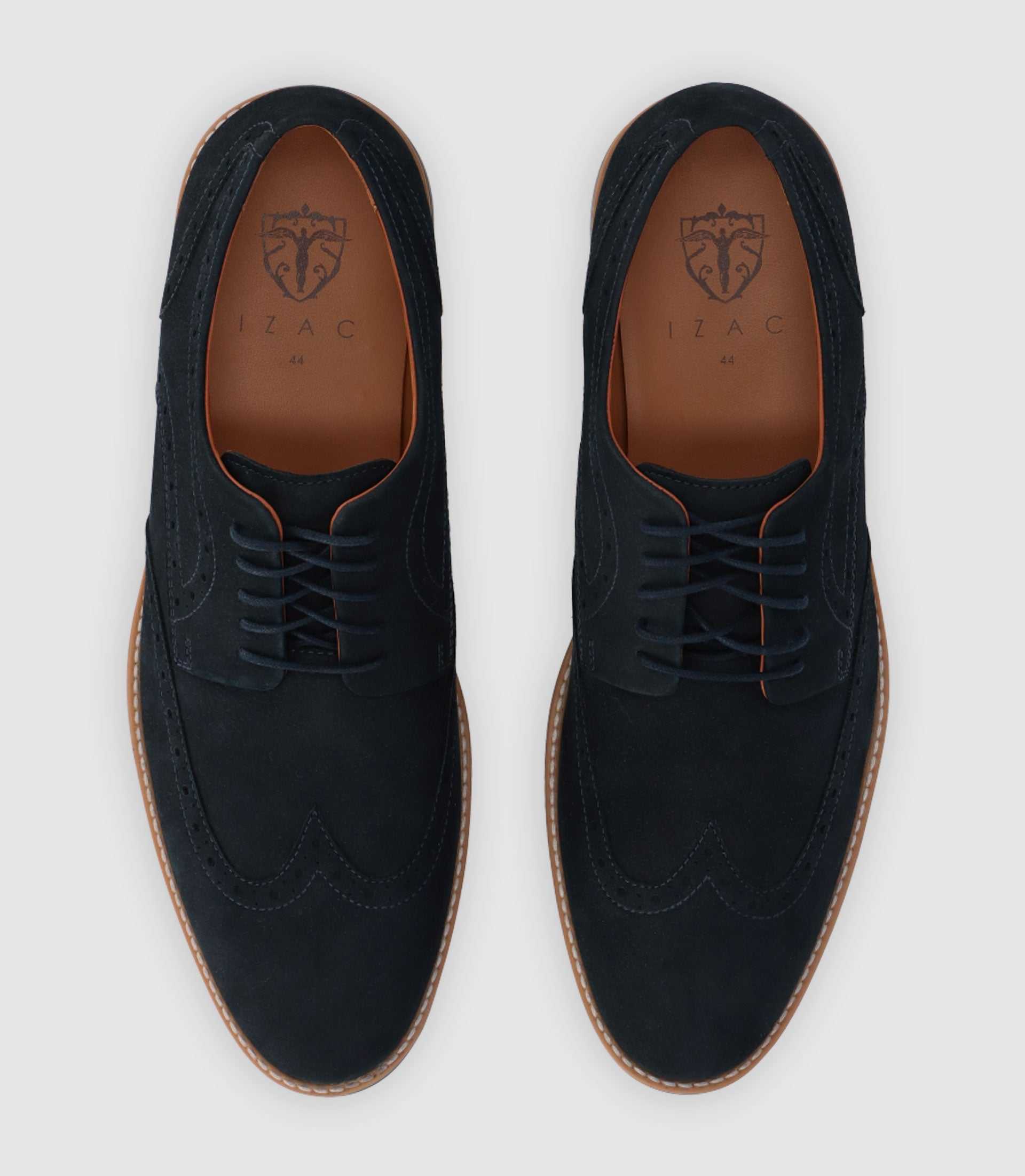 Chaussures en cuir marine - Image 4