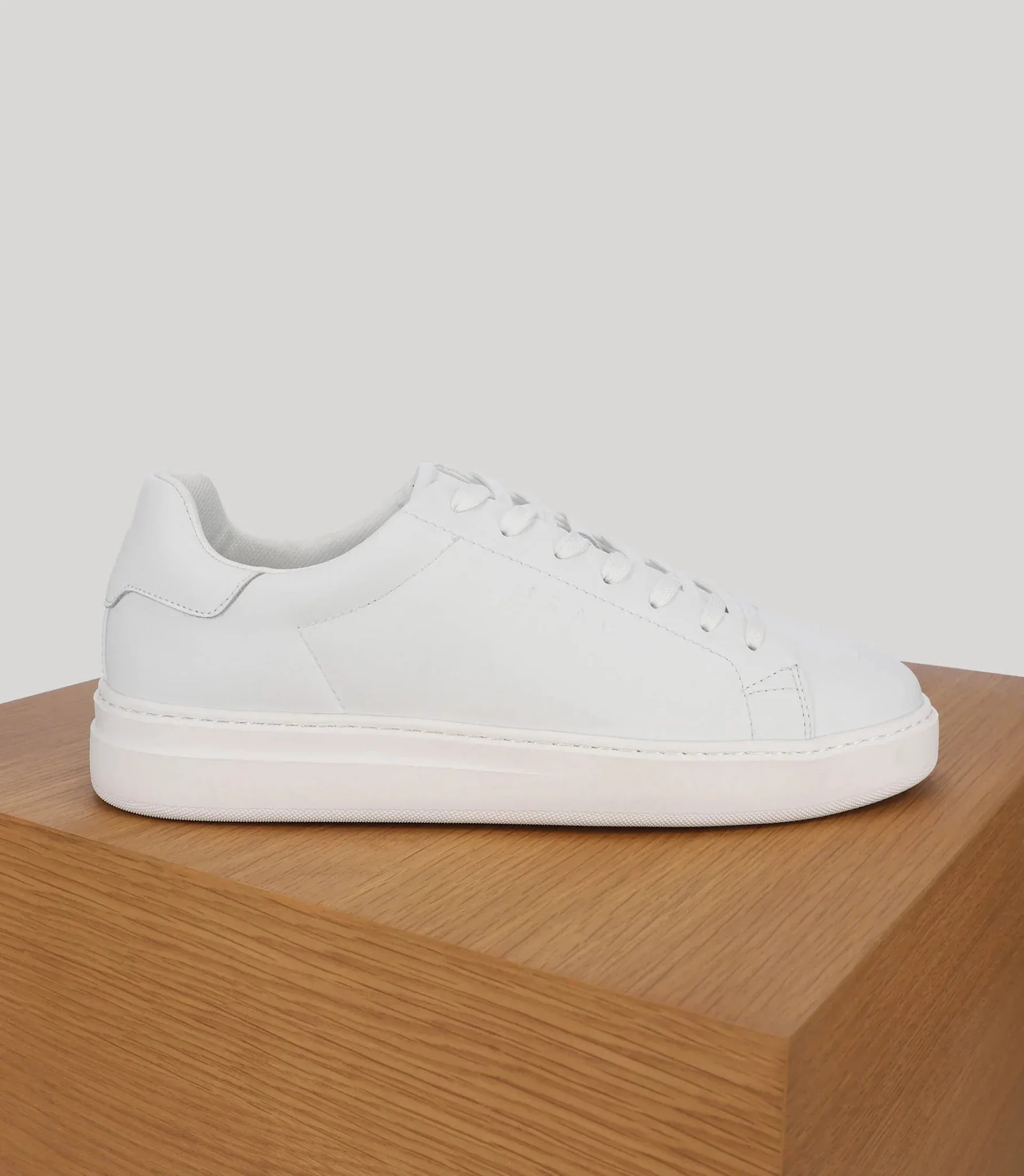 Basket en cuir blanche - Image 3