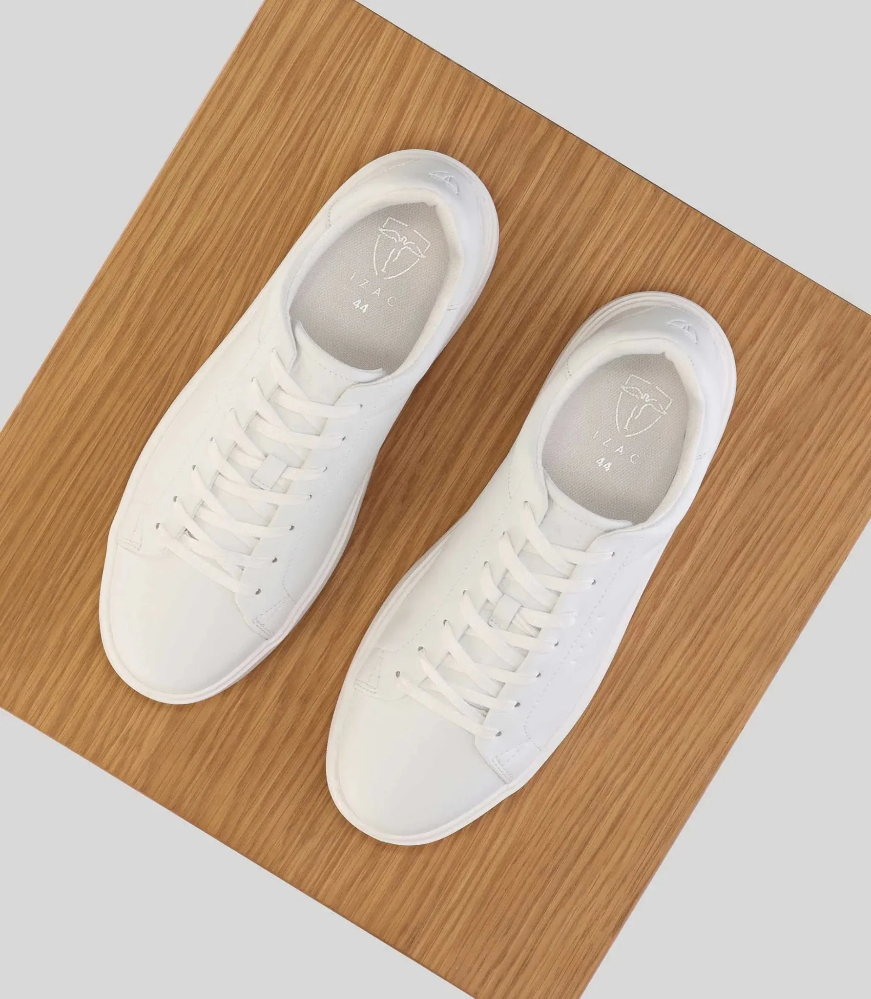 Basket en cuir blanche - Image 4