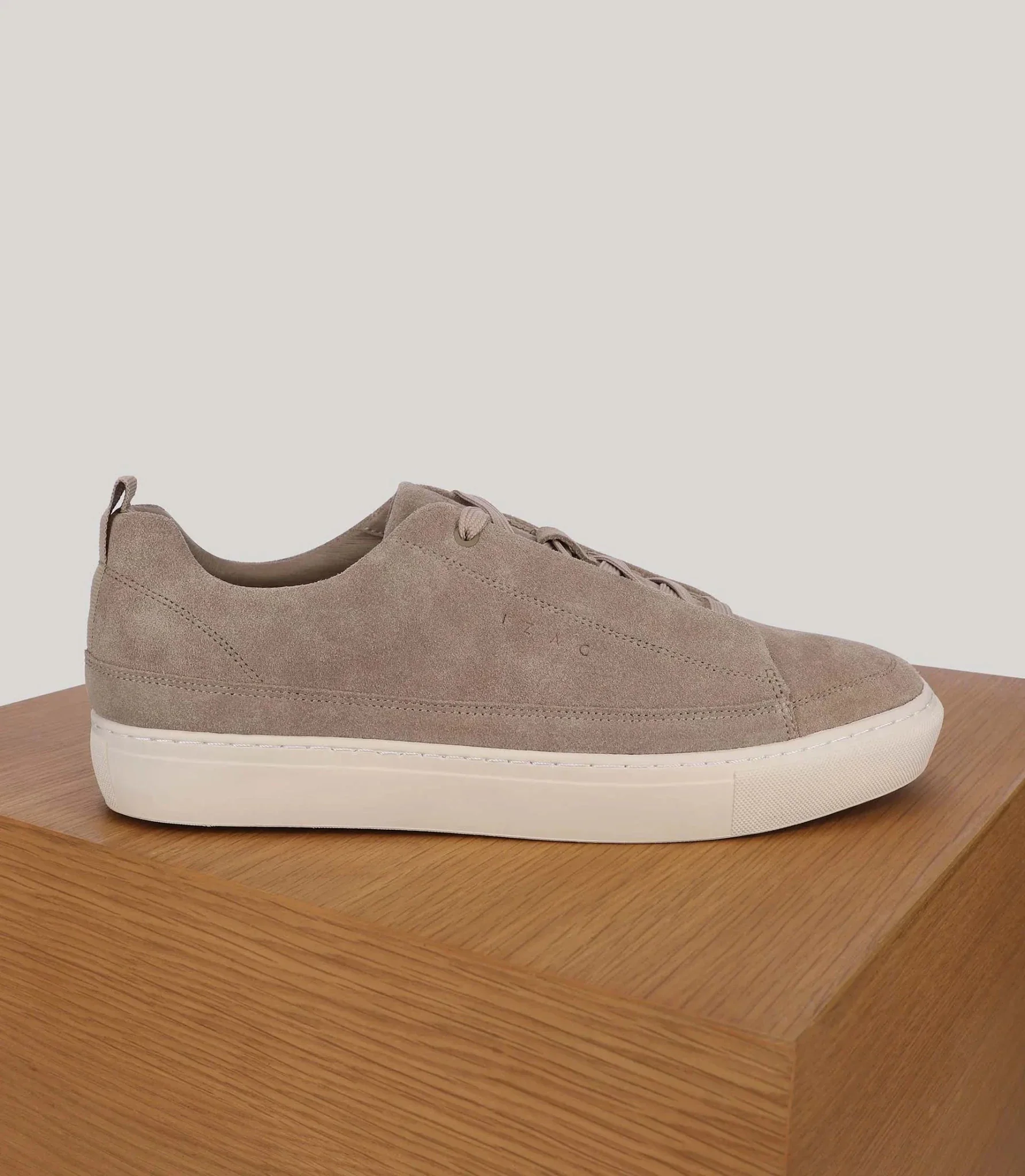 Basket en suède beige - Image 3