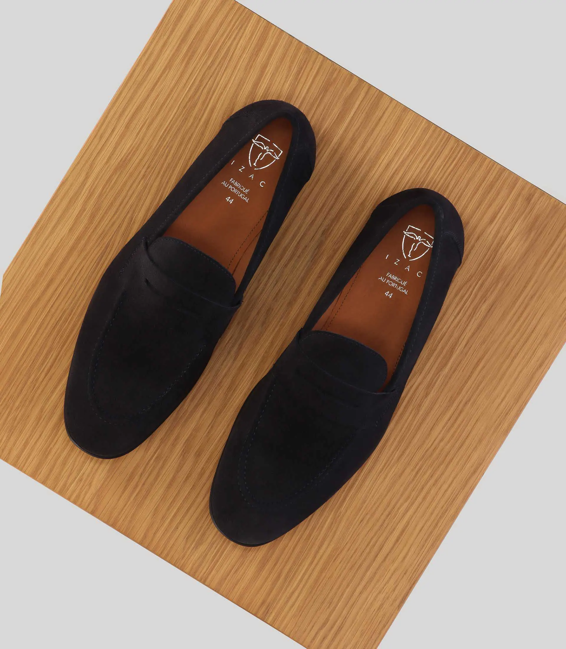 Mocassin ville en suède marine - Image 3