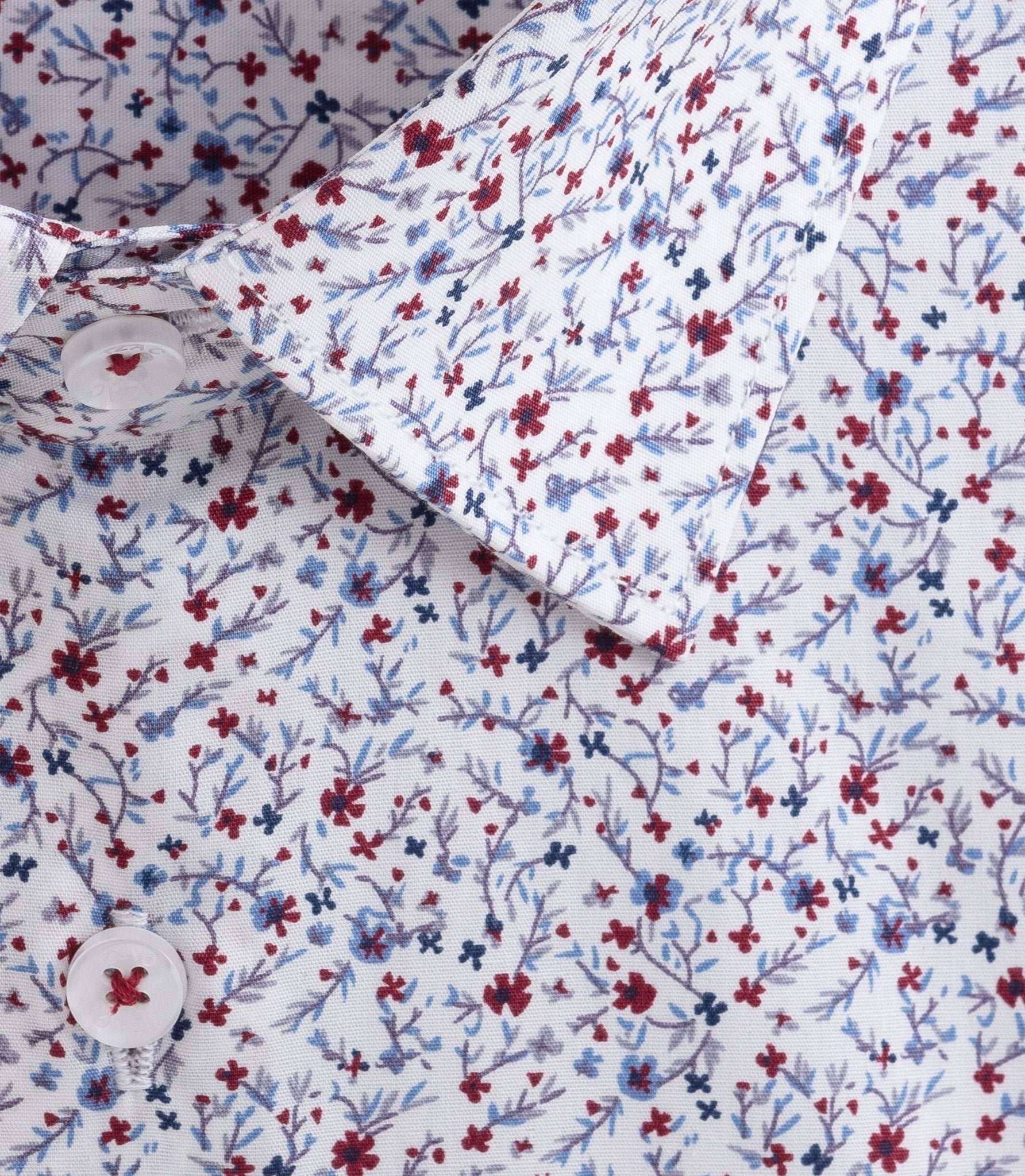 Chemise à imprimé floral blanche "Daryl" - Image 3
