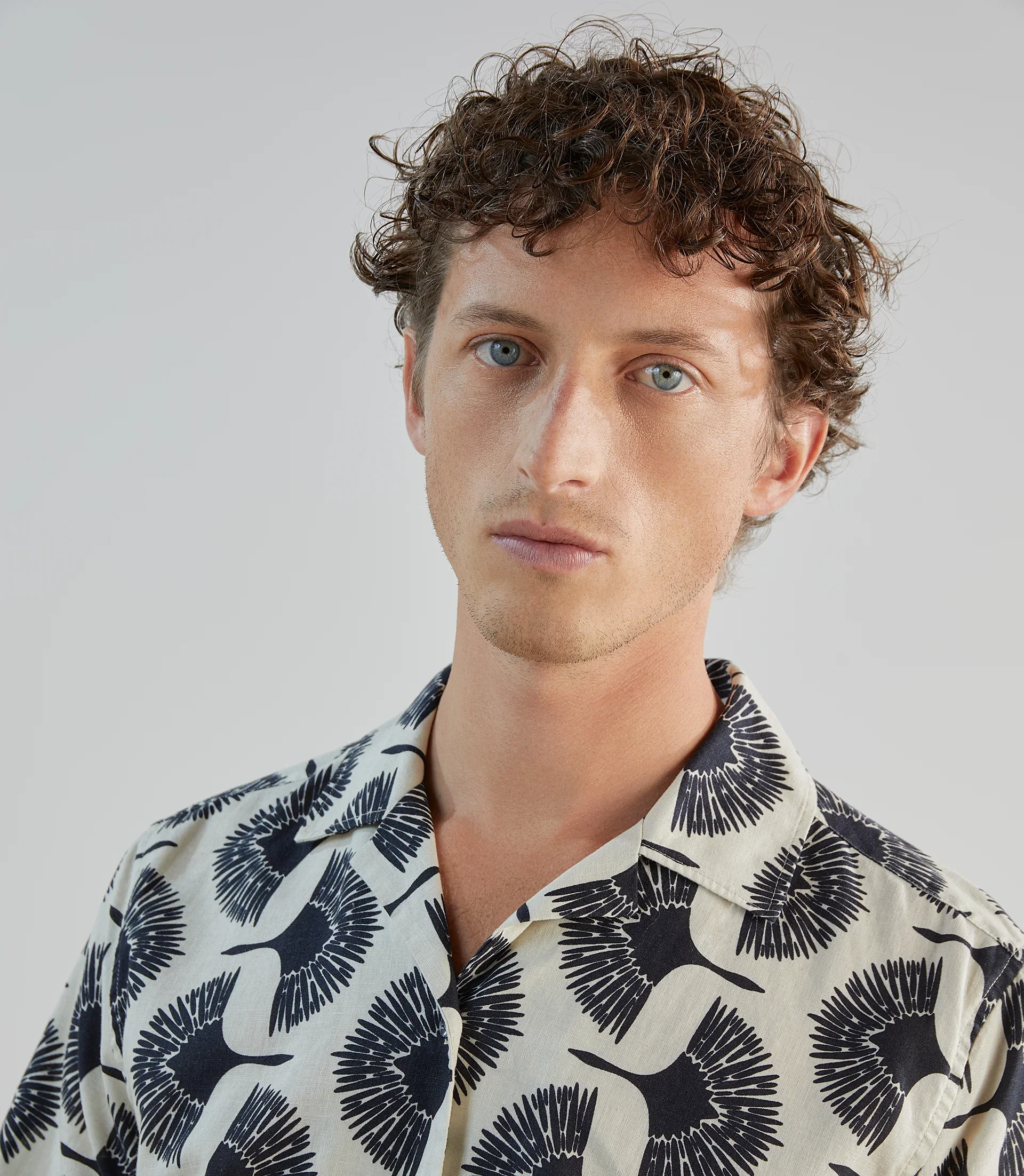 Chemise fantaisie marine - Image 5