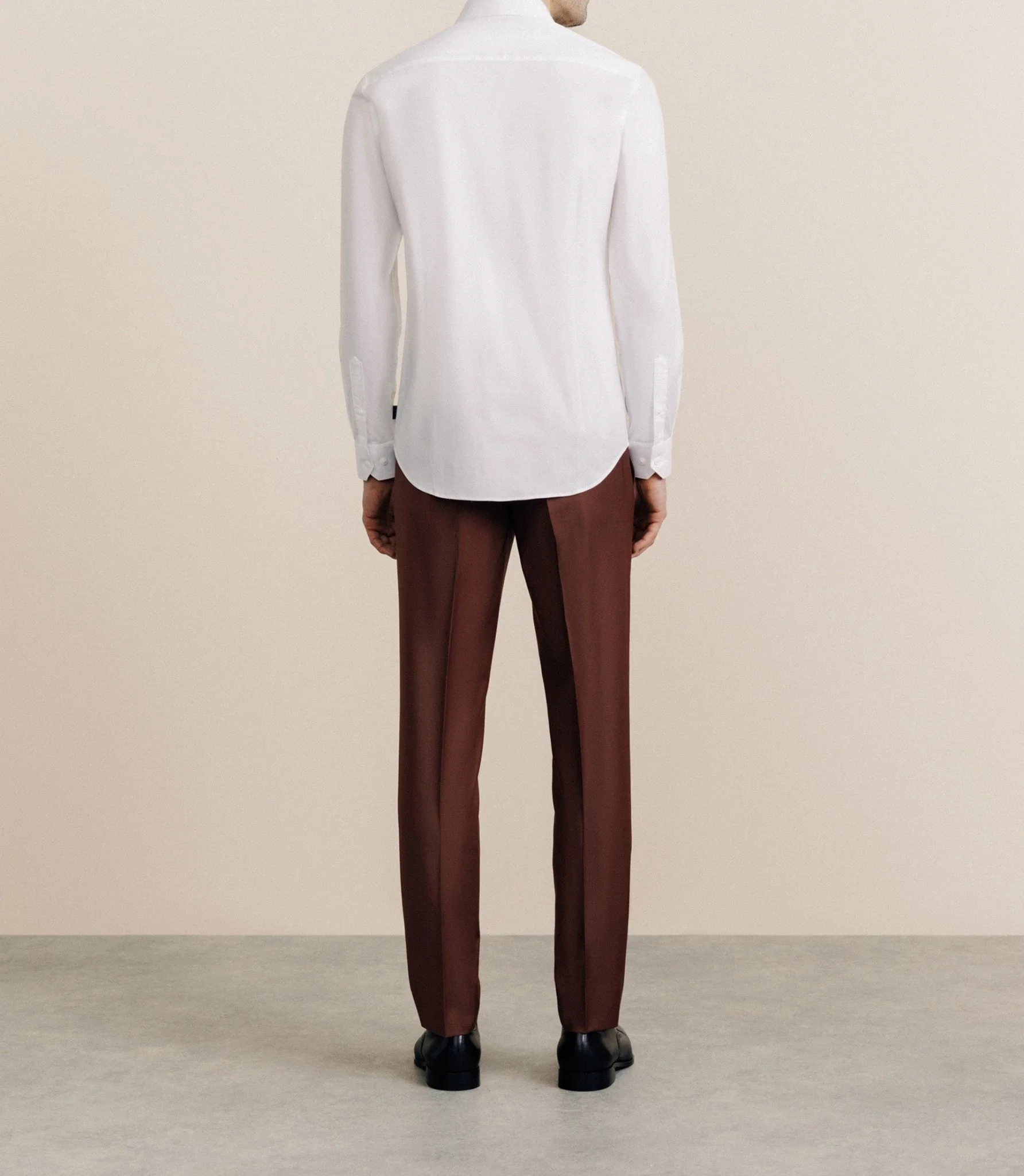 Chemise col français blanche - Image 4