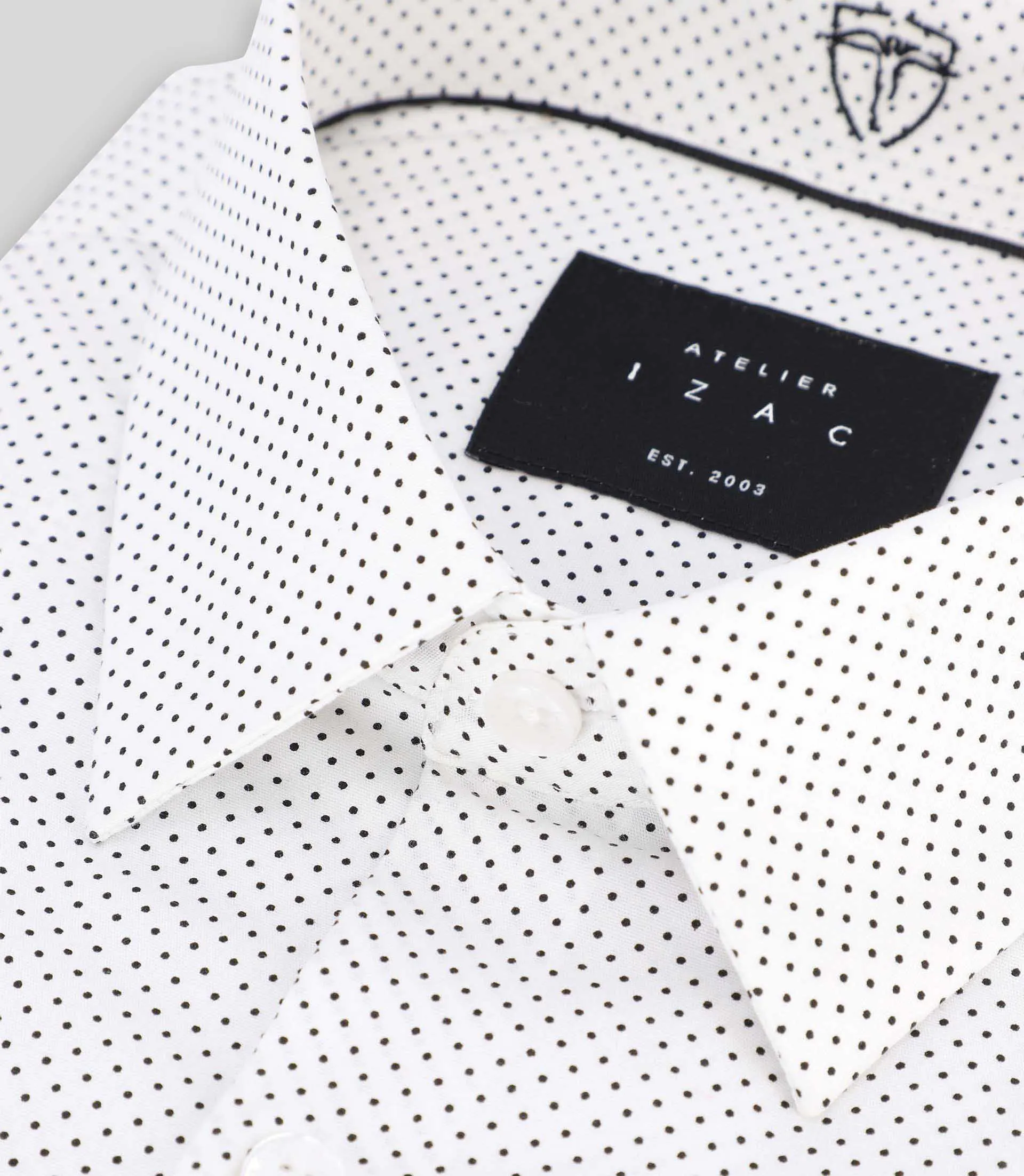 Chemise fantaisie blanche - Image 2