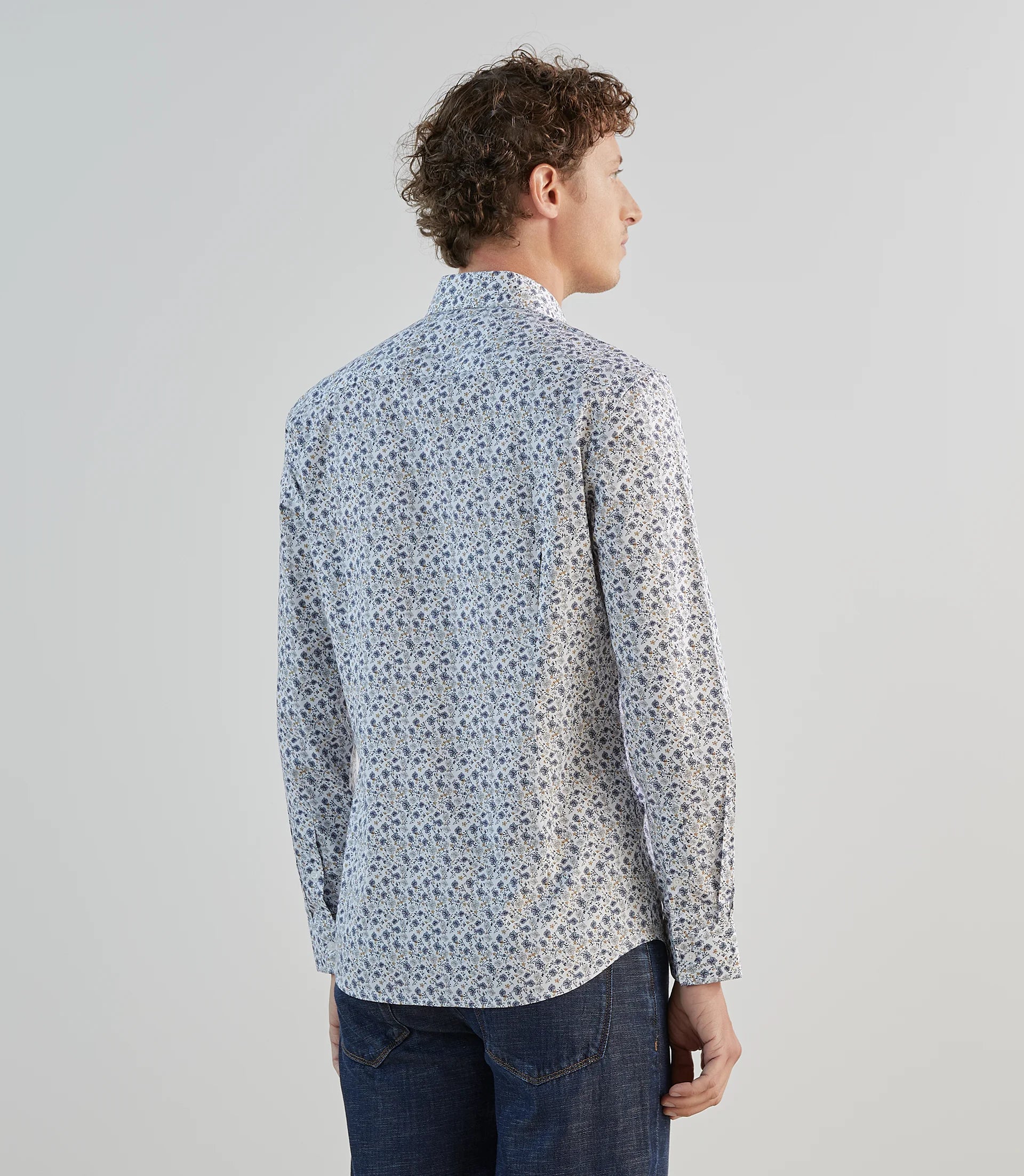 Chemise fantaisie blanche - Image 3