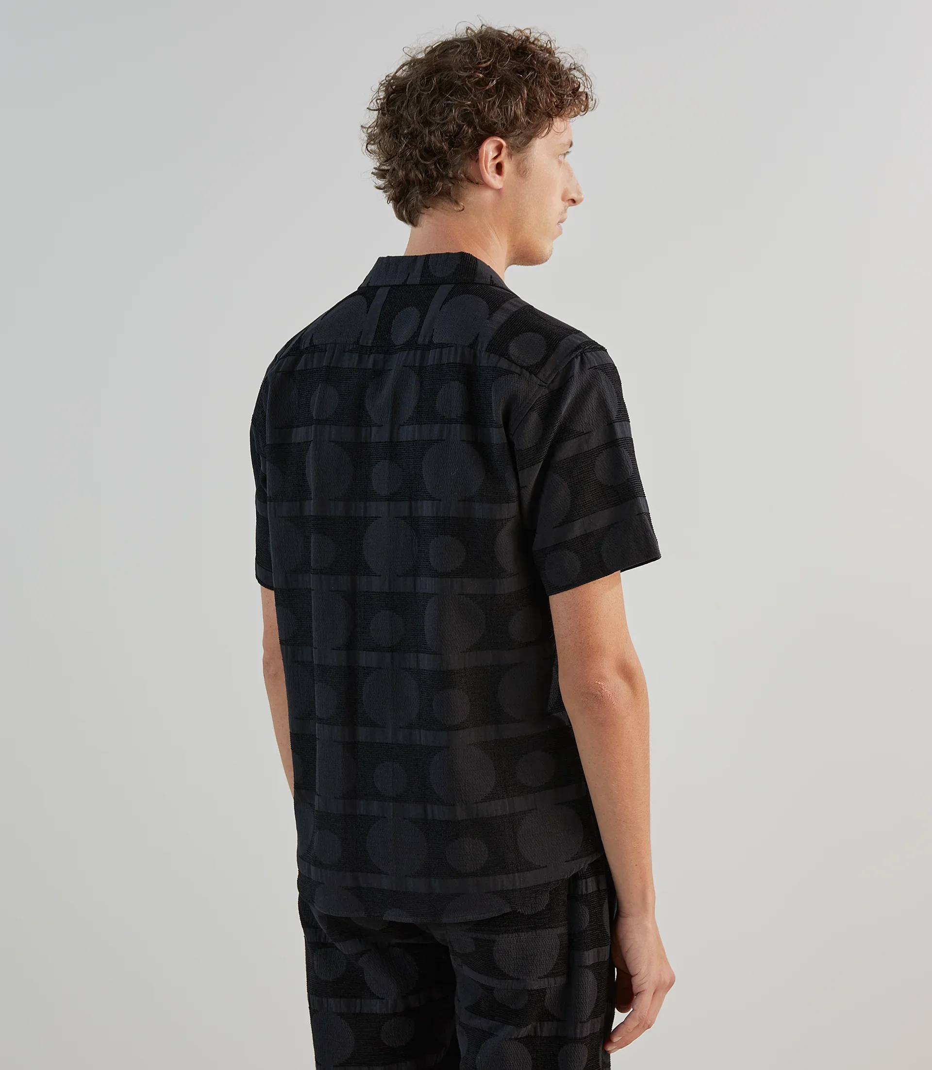 Chemise fantaisie noire - Image 5