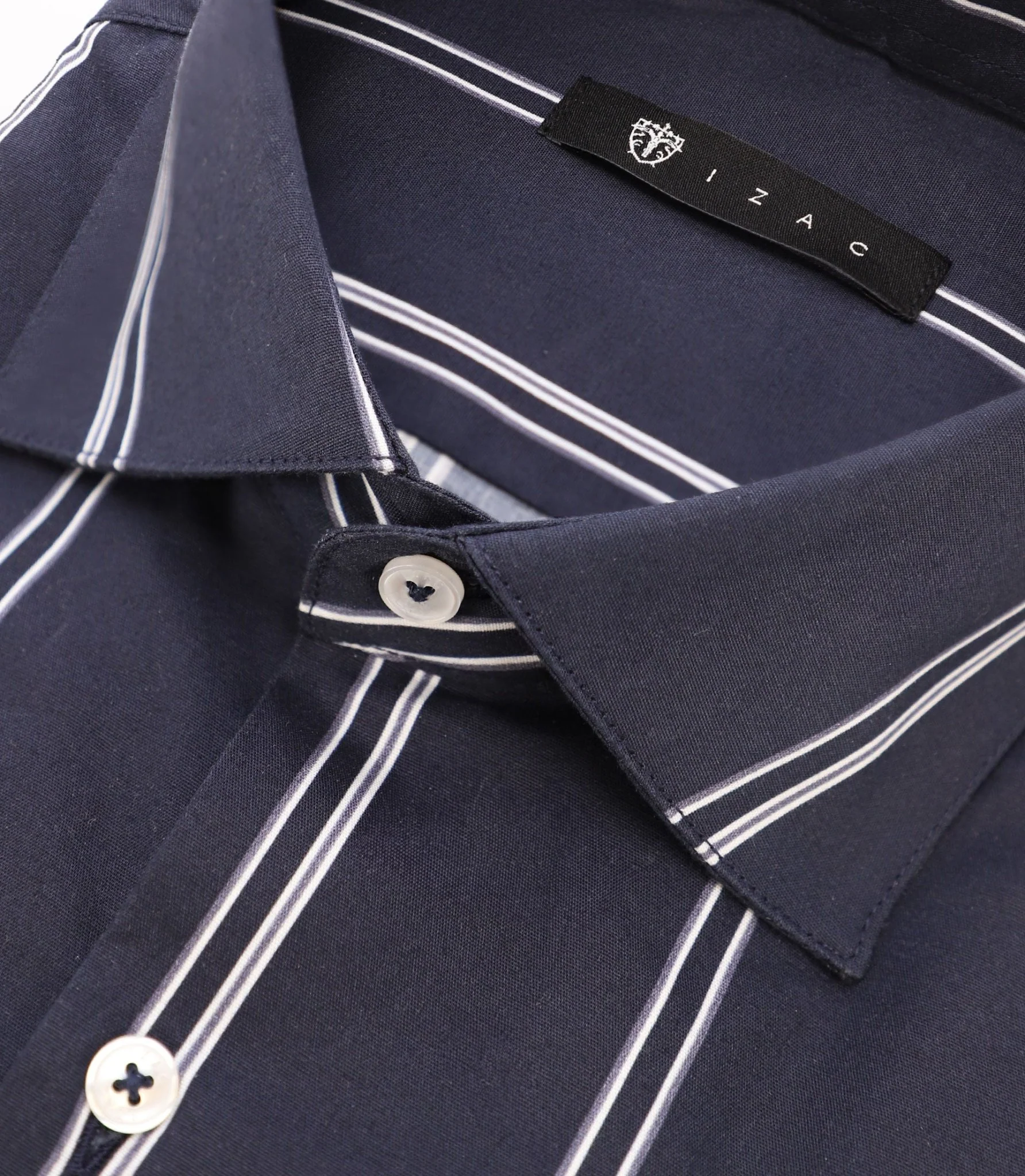 Chemise avec rayures bleue - Image 2