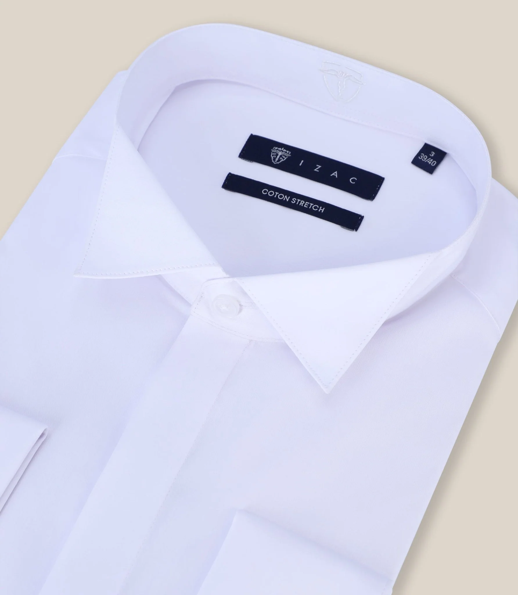 Chemise ville cérémonie blanche - Image 2
