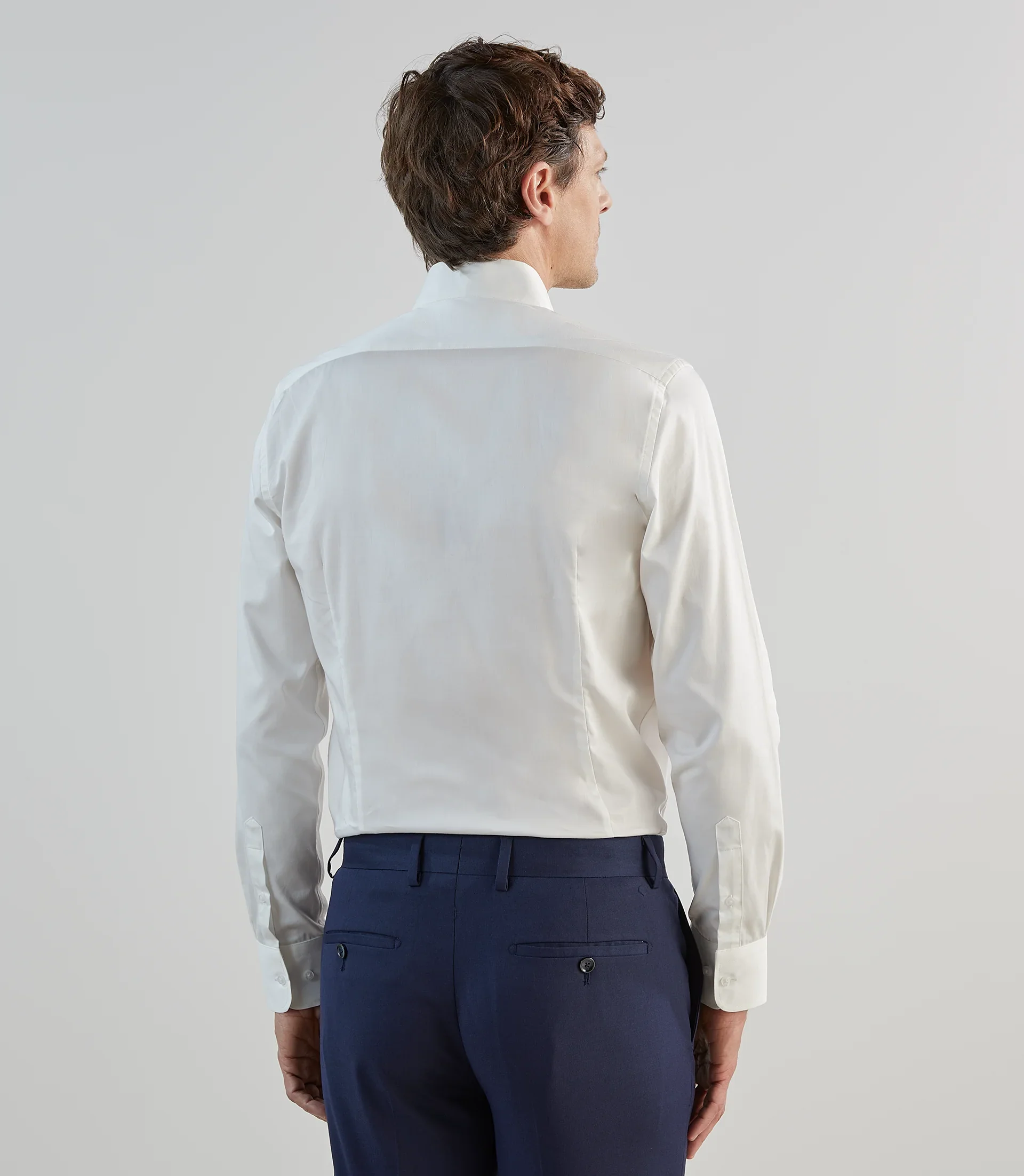 Chemise col philosophe écru - Image 4