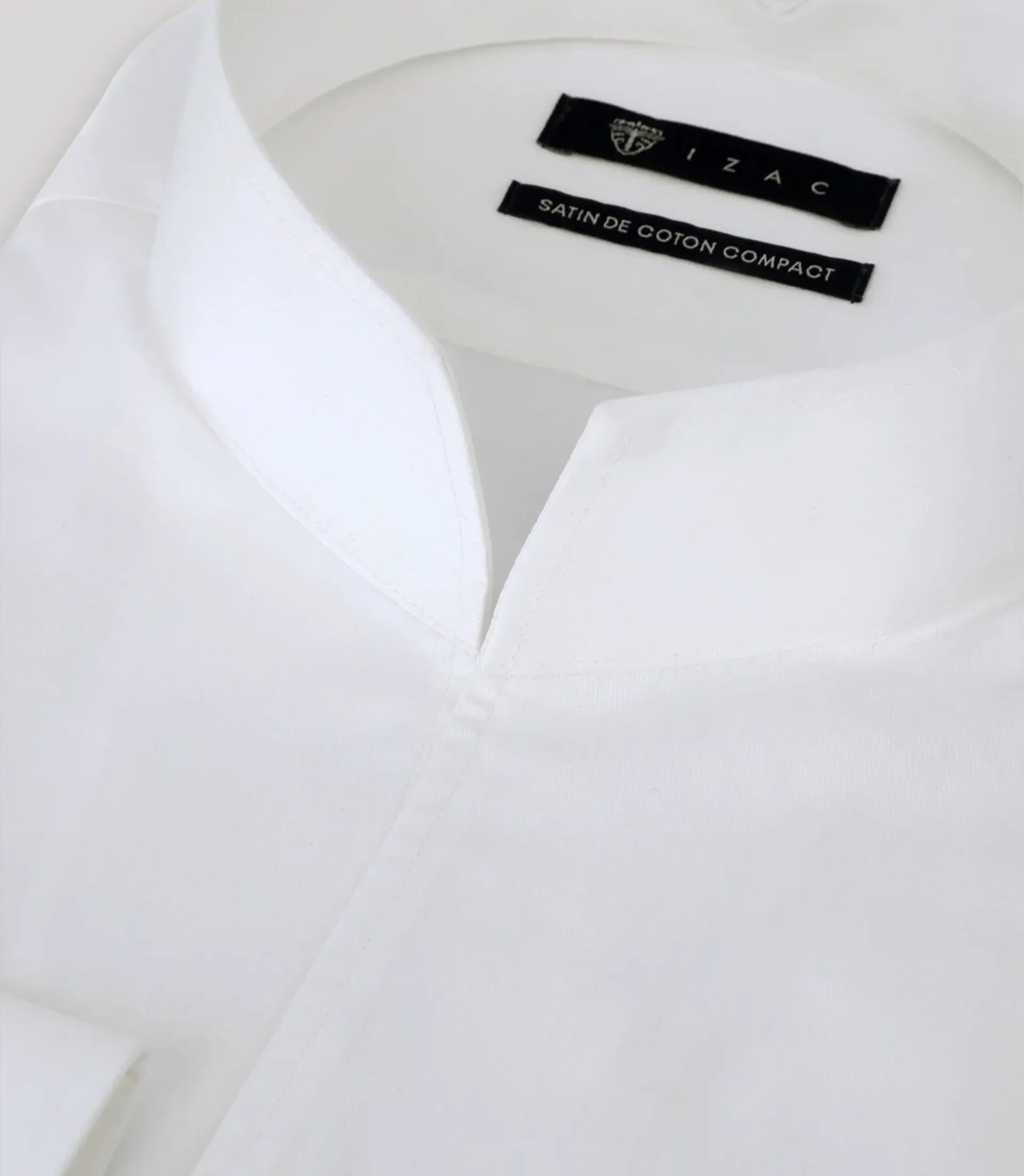 Chemise col philosophe écru - Image 7