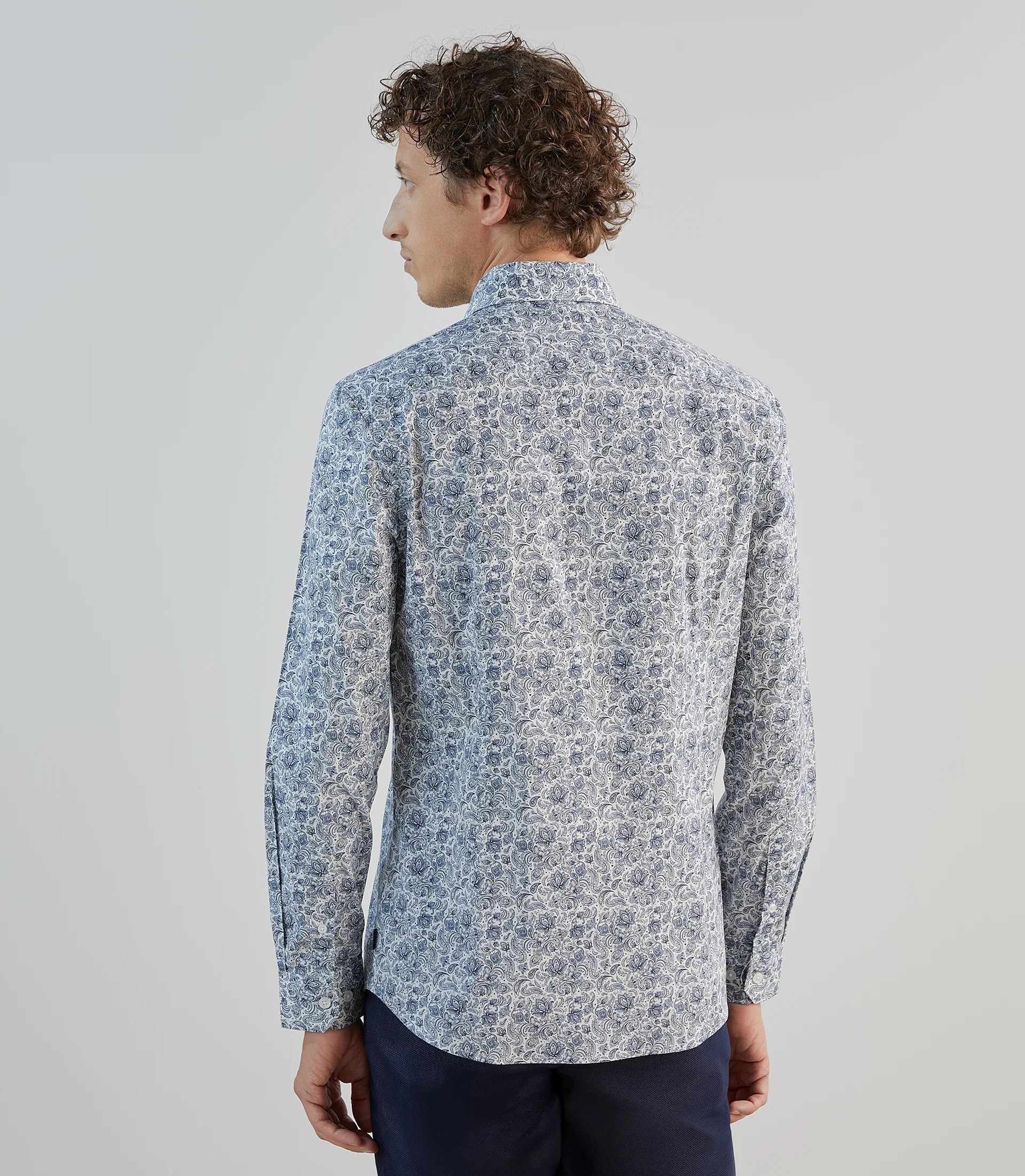 Chemise fantaisie blanche - Image 4