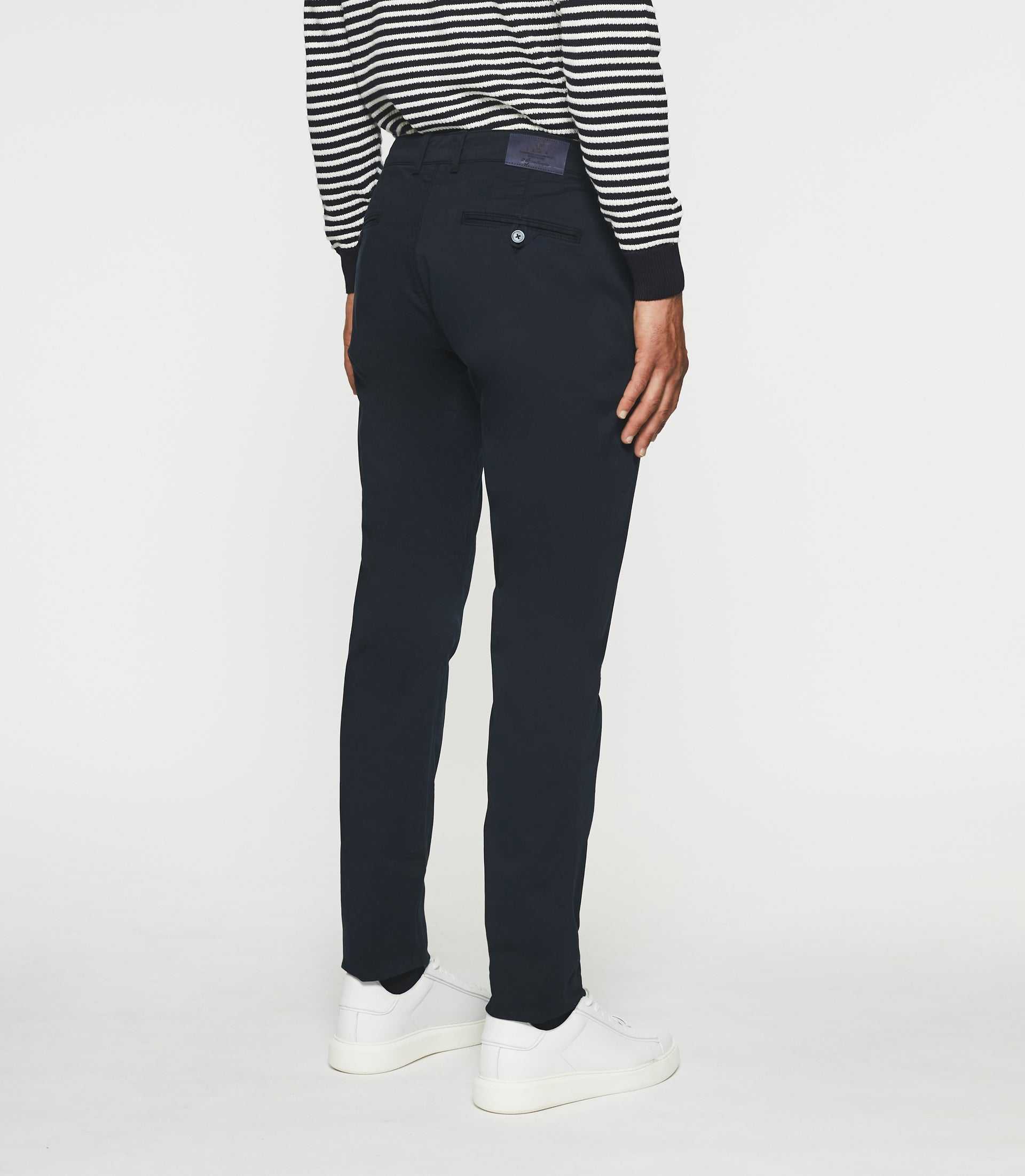 Pantalon chino slim marine VALOR - Image 4