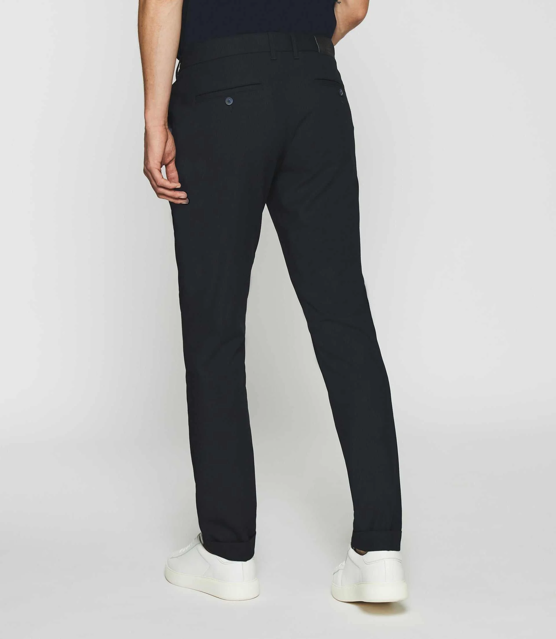 Pantalon chino stretch marine POUVOIR - Image 2