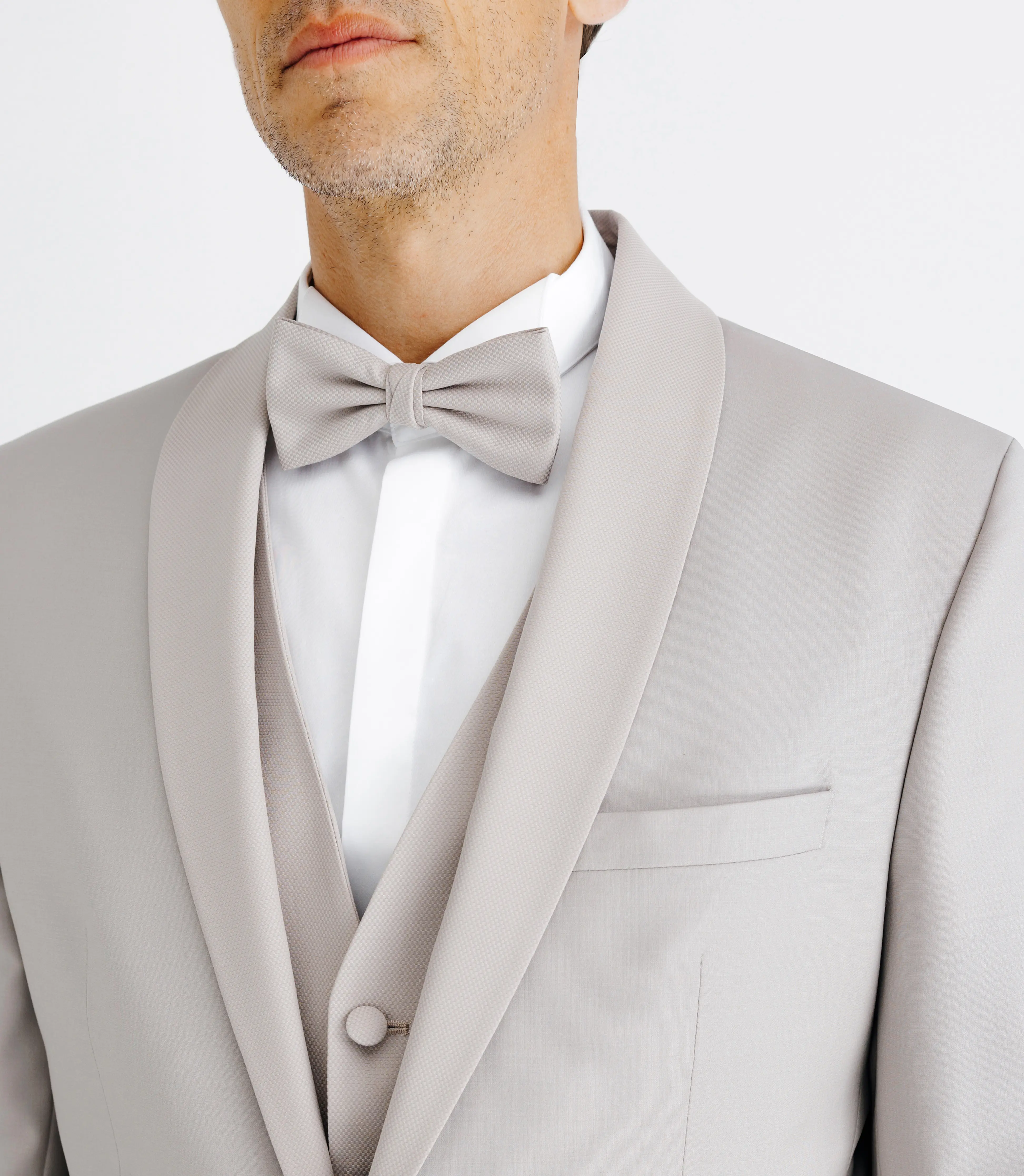 Costume col châle gris - Image 4