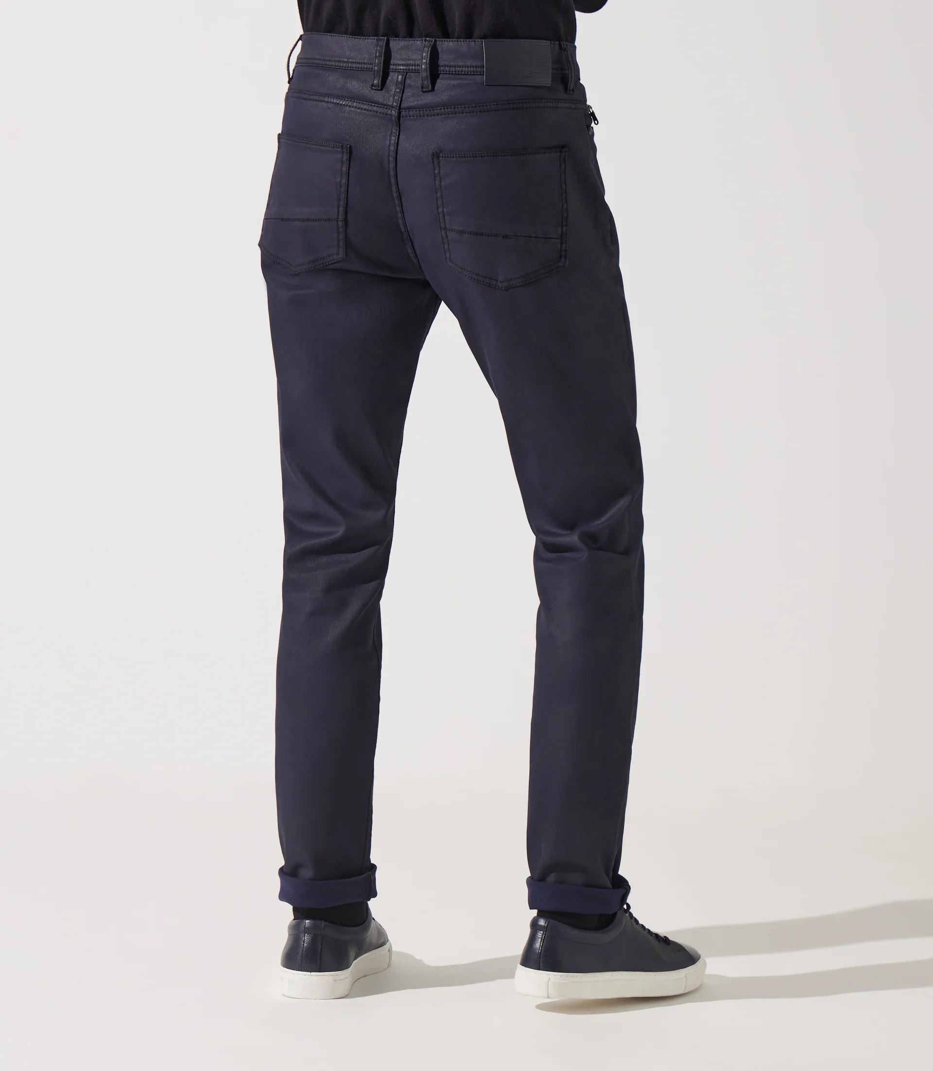 Jean slim denim enduit marine ECHO - Image 2