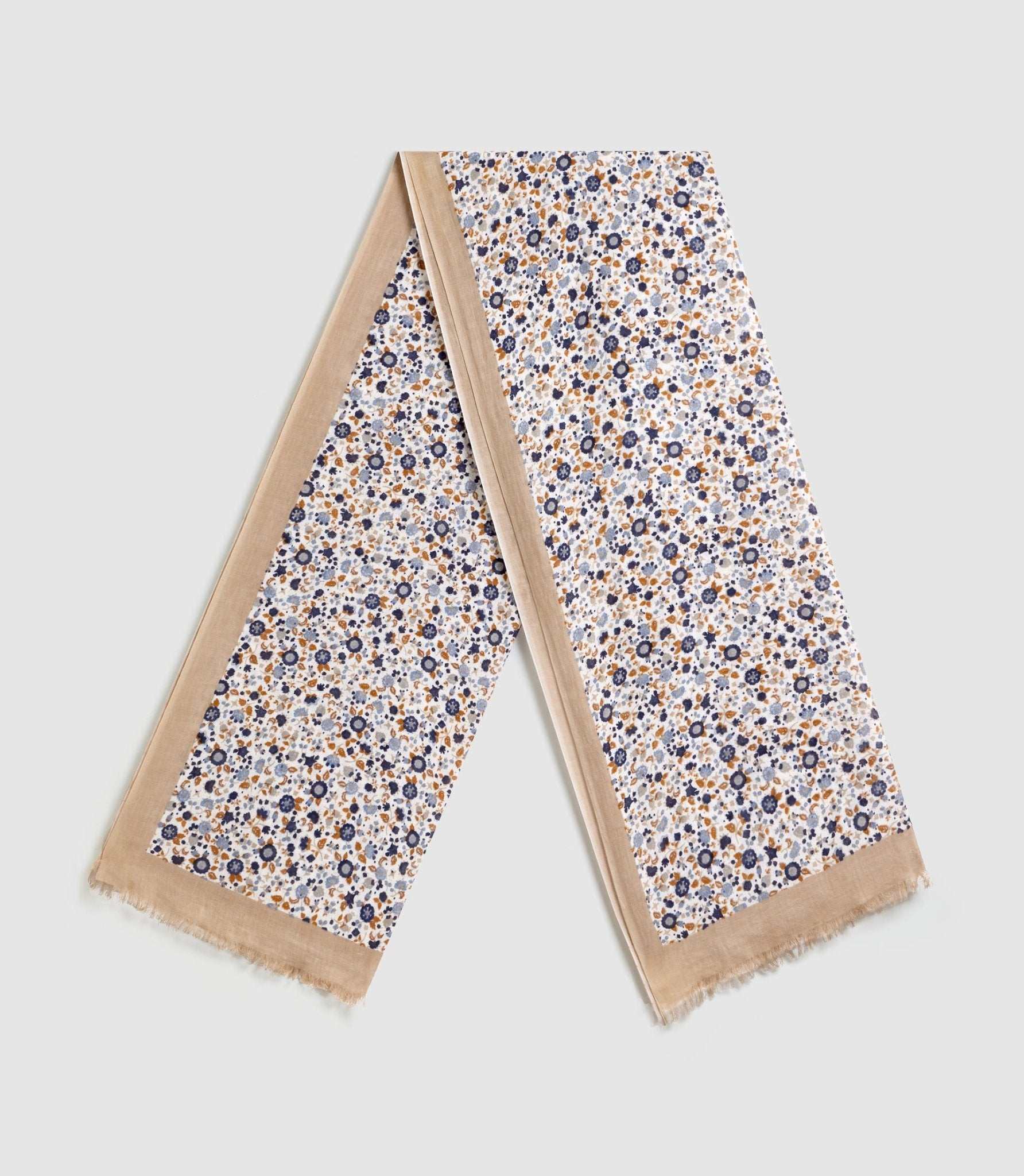 Chèche beige "Xavier" - Image 2