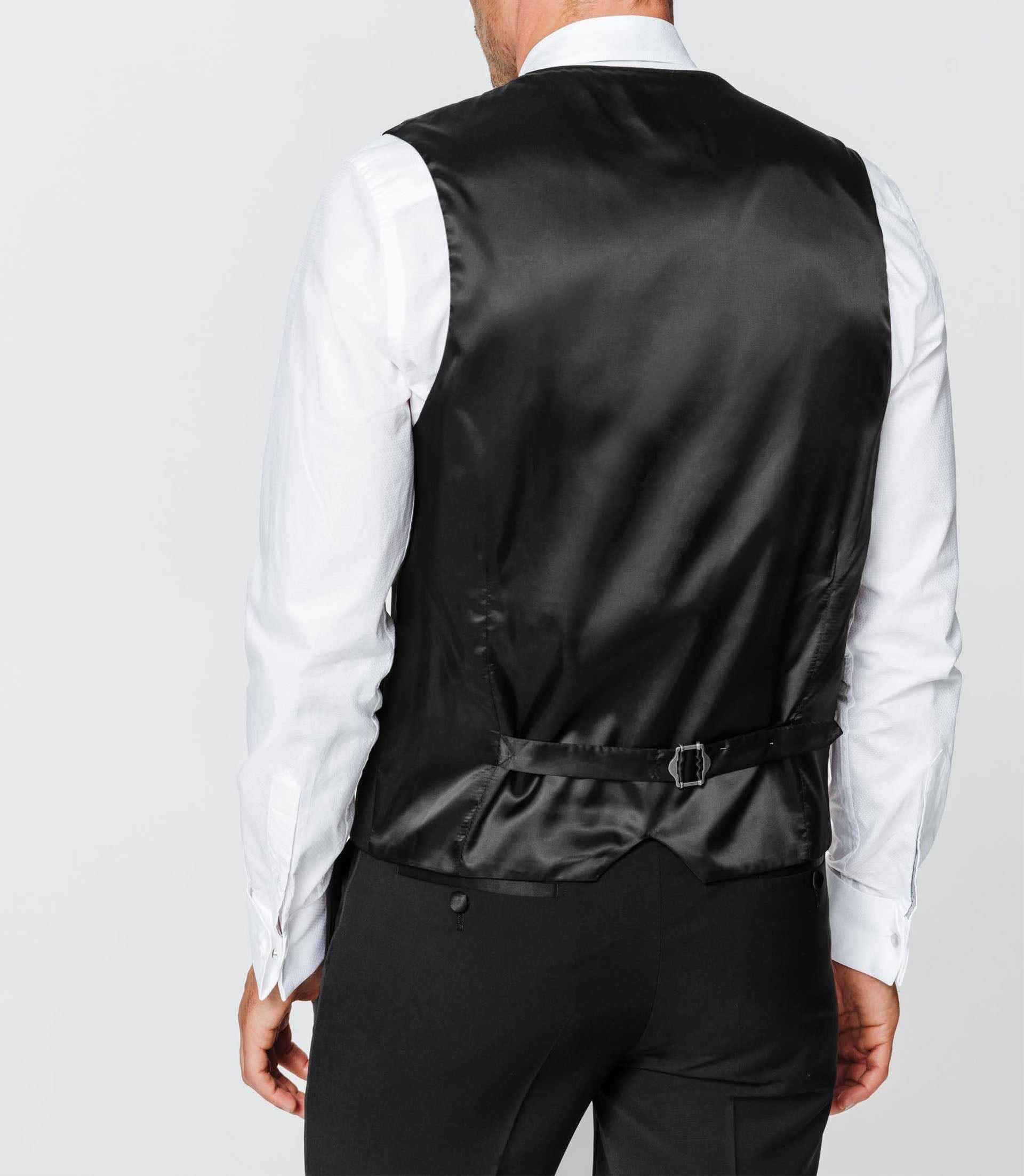 Gilet cérémonie noir - Image 2