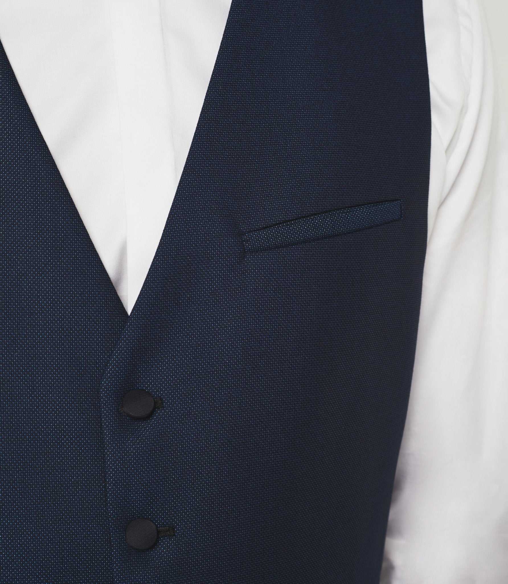 Gilet de costume bleu "Jfabio" - Image 2