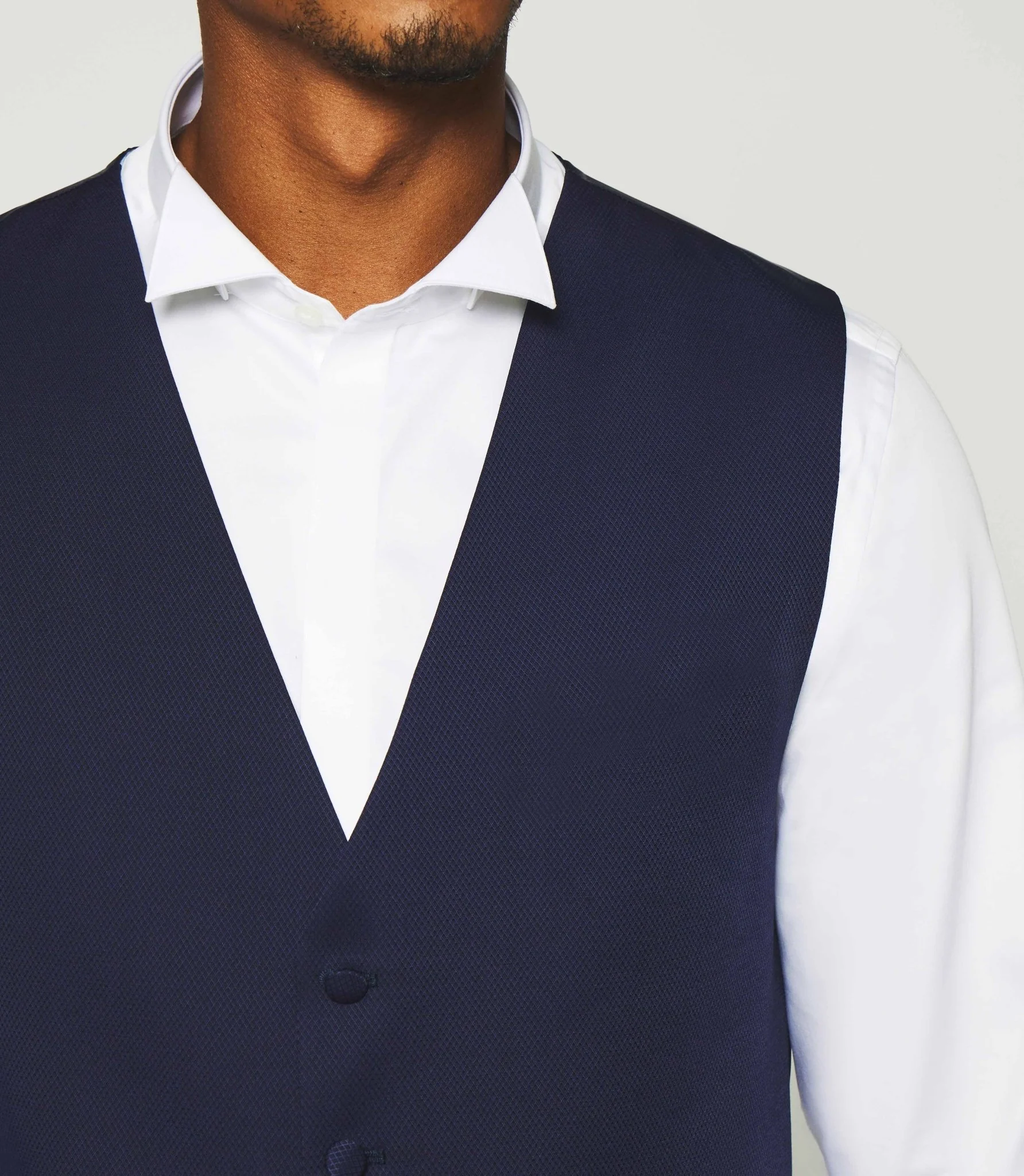 Gilet de costume bleu JOLIE - Image 2