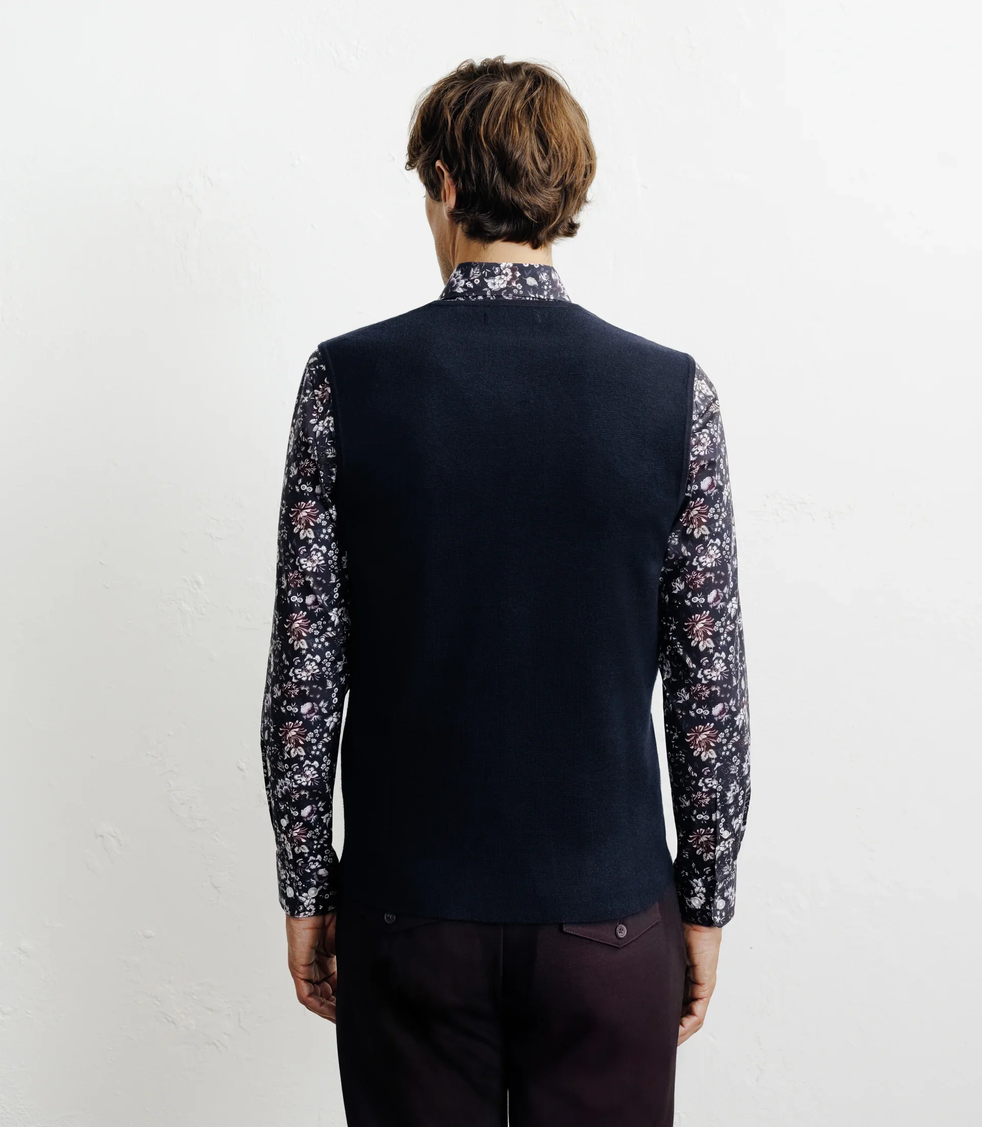 Gilet sans manche marine - Image 4