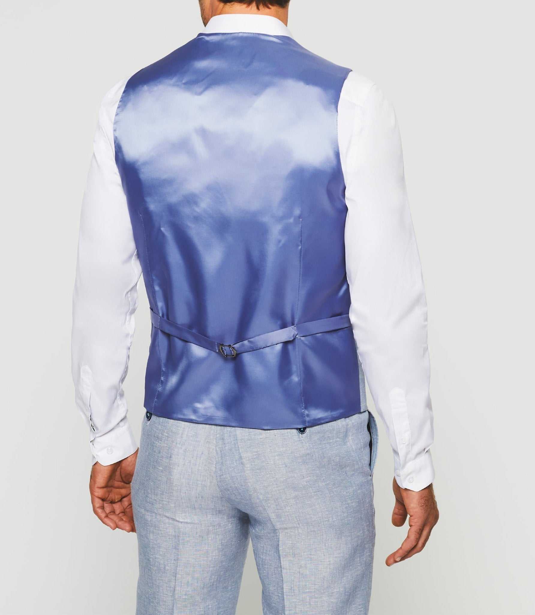 Gilet de cérémonie bleu ciel "Jcieloc" - Image 4