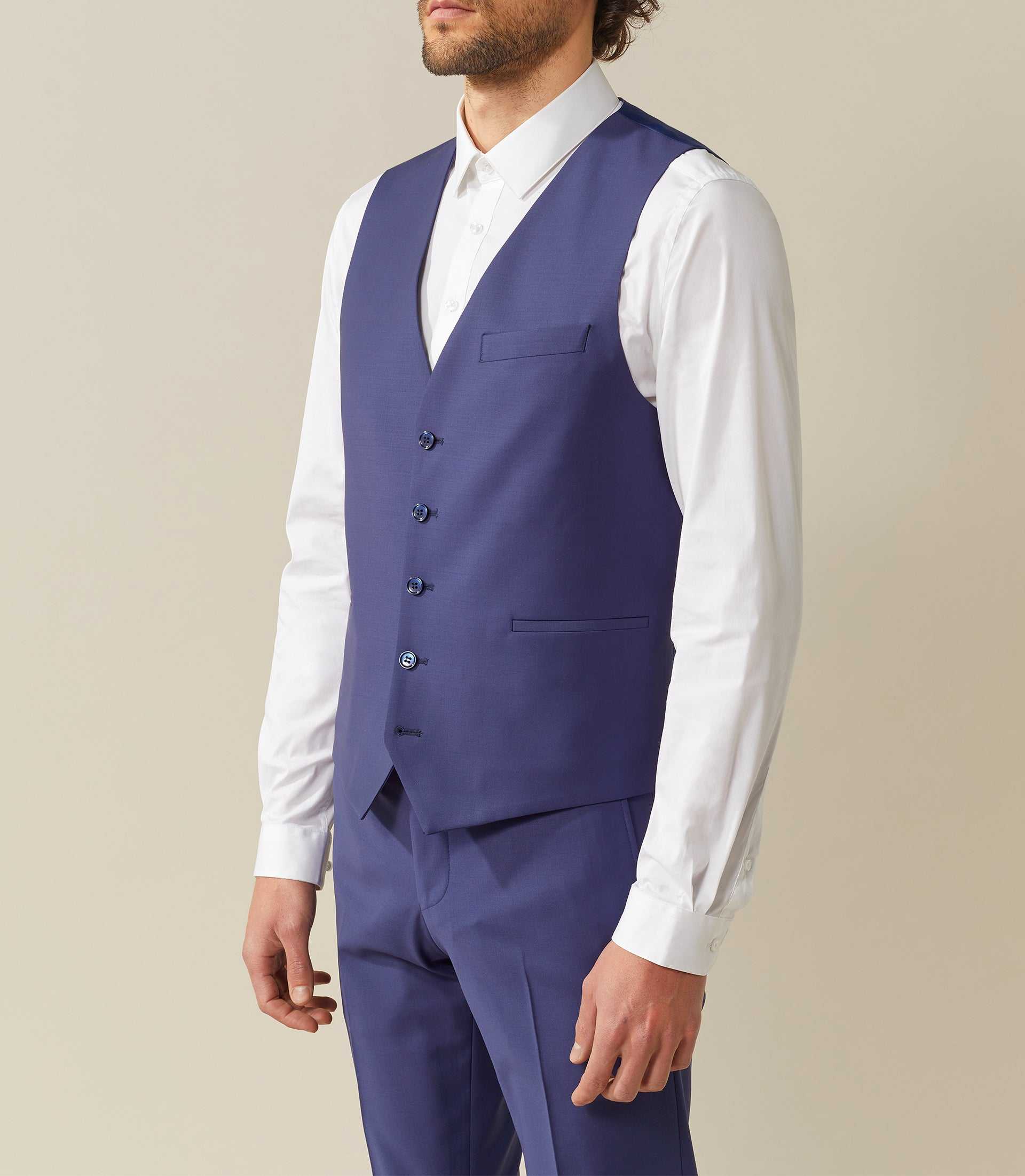 Gilet ville bleu "Lbello" - Image 4
