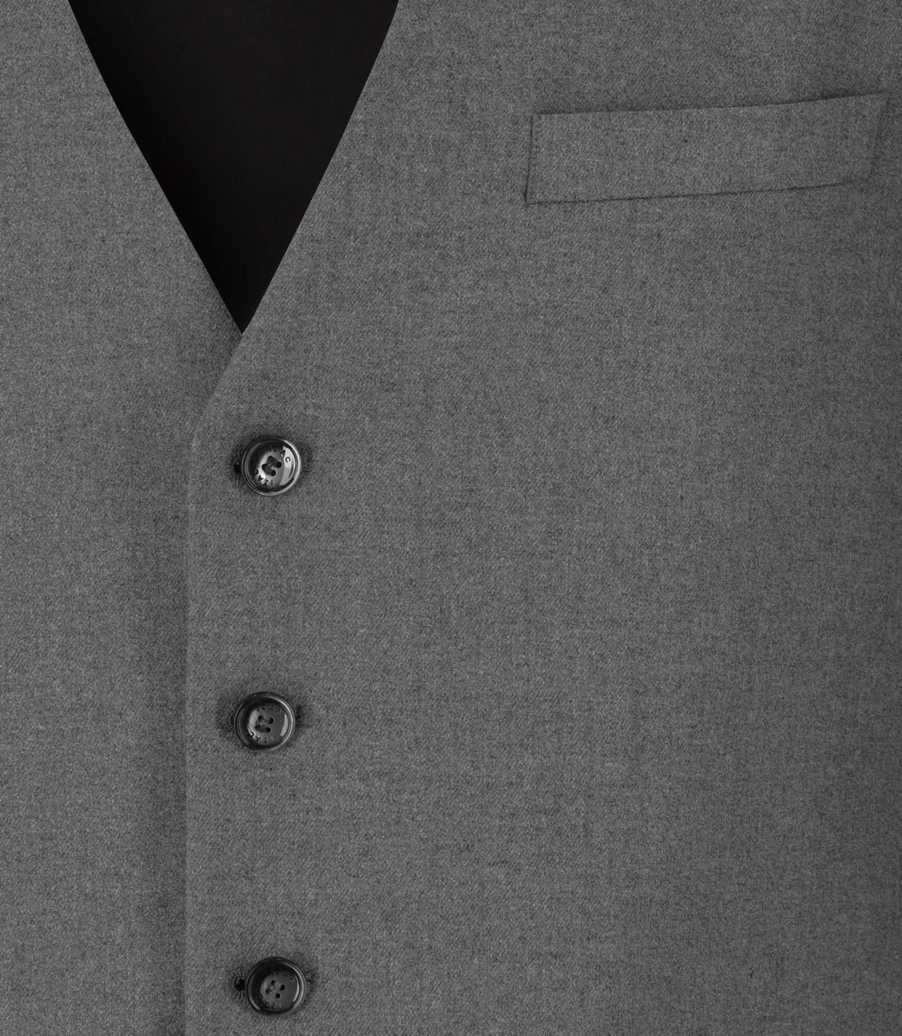 Gilet de costume gris moyen XSOYEUX - Image 3