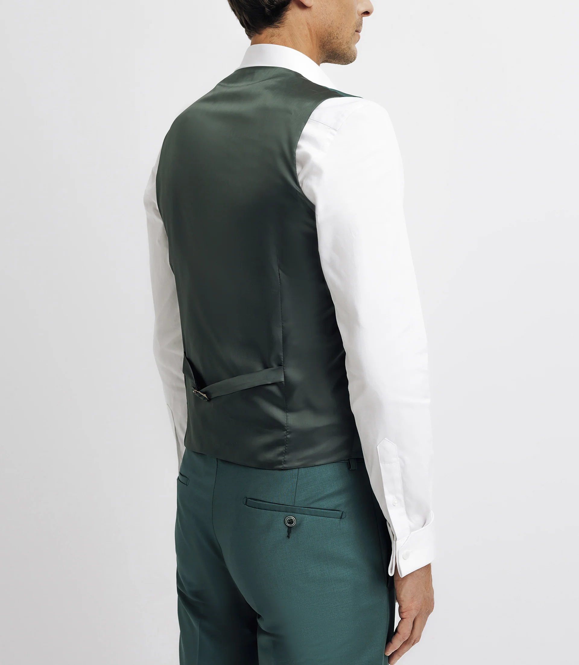 Gilet de costume vert - Image 3