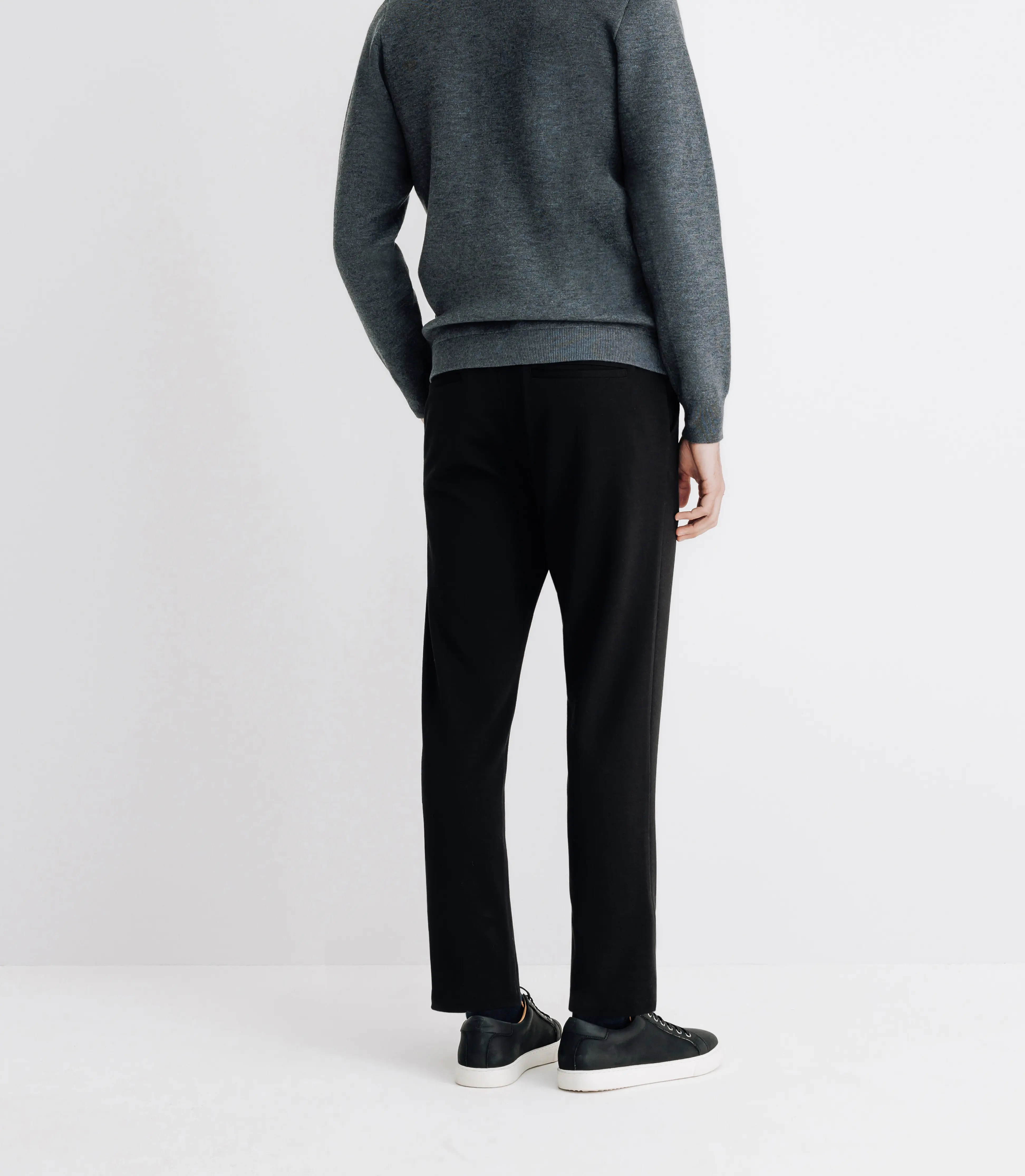 Pull cardigan zippé anthracite - Image 4