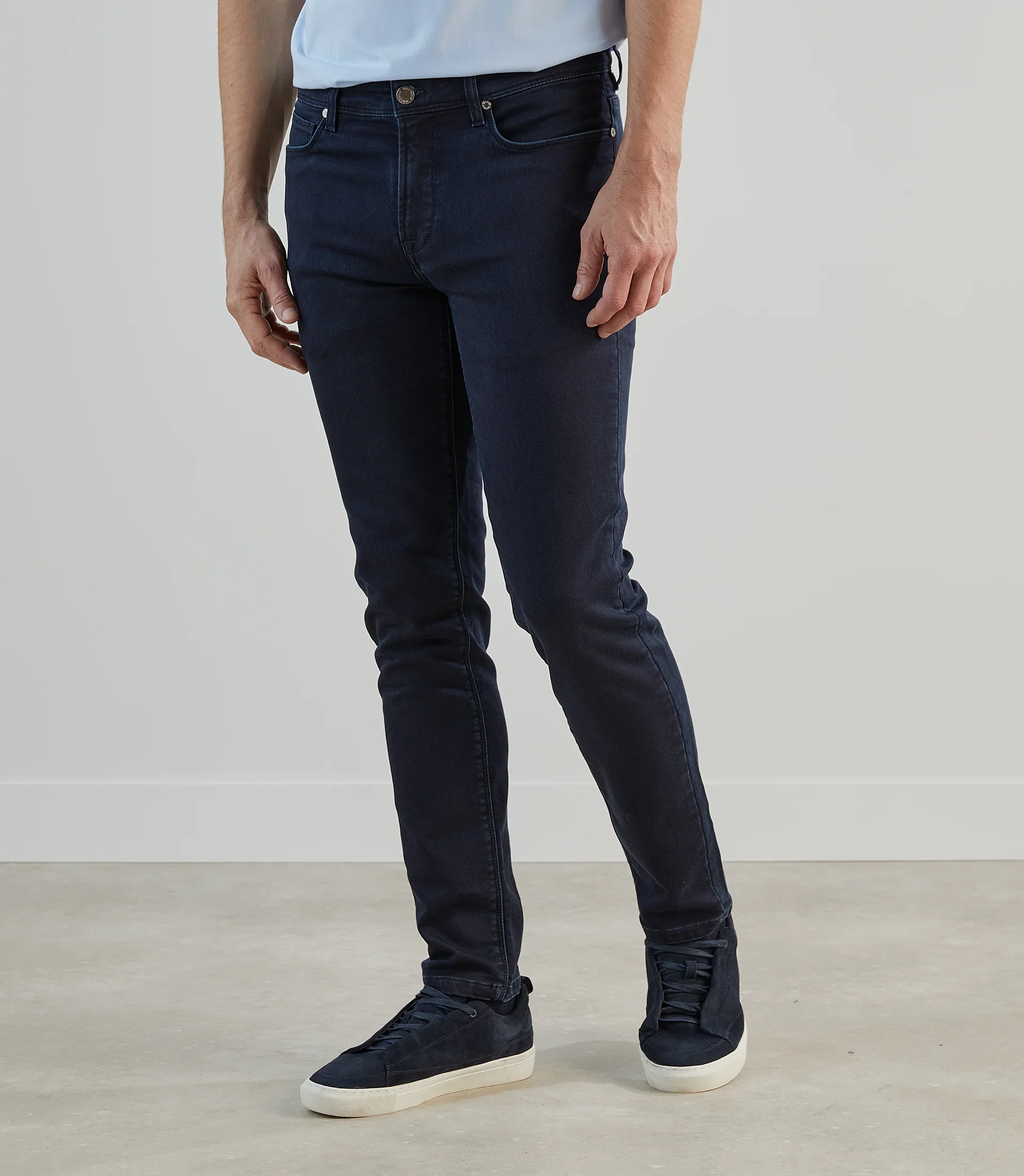 Jean 5 poches stretch marine