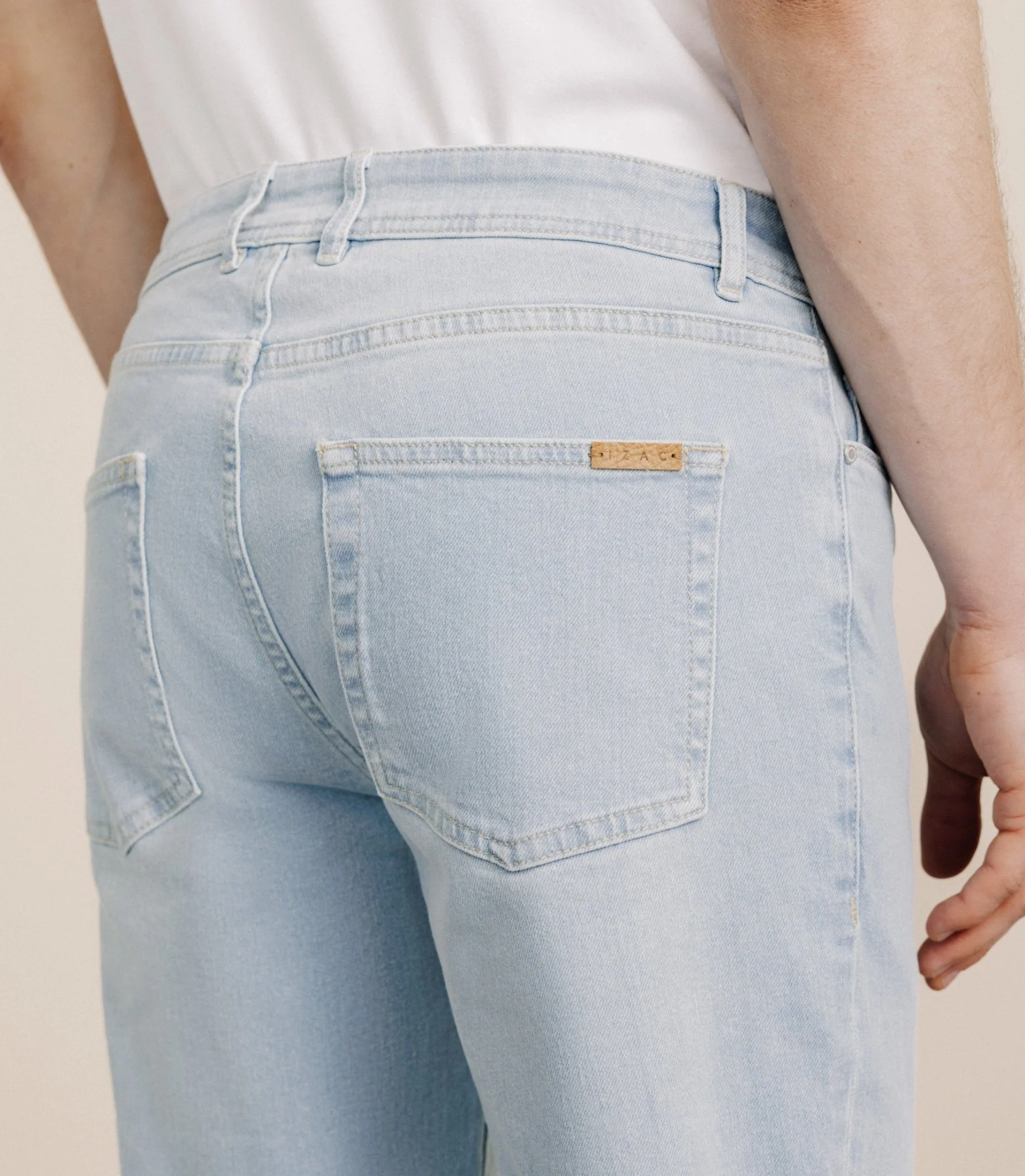 Jean droit bleached - Image 3