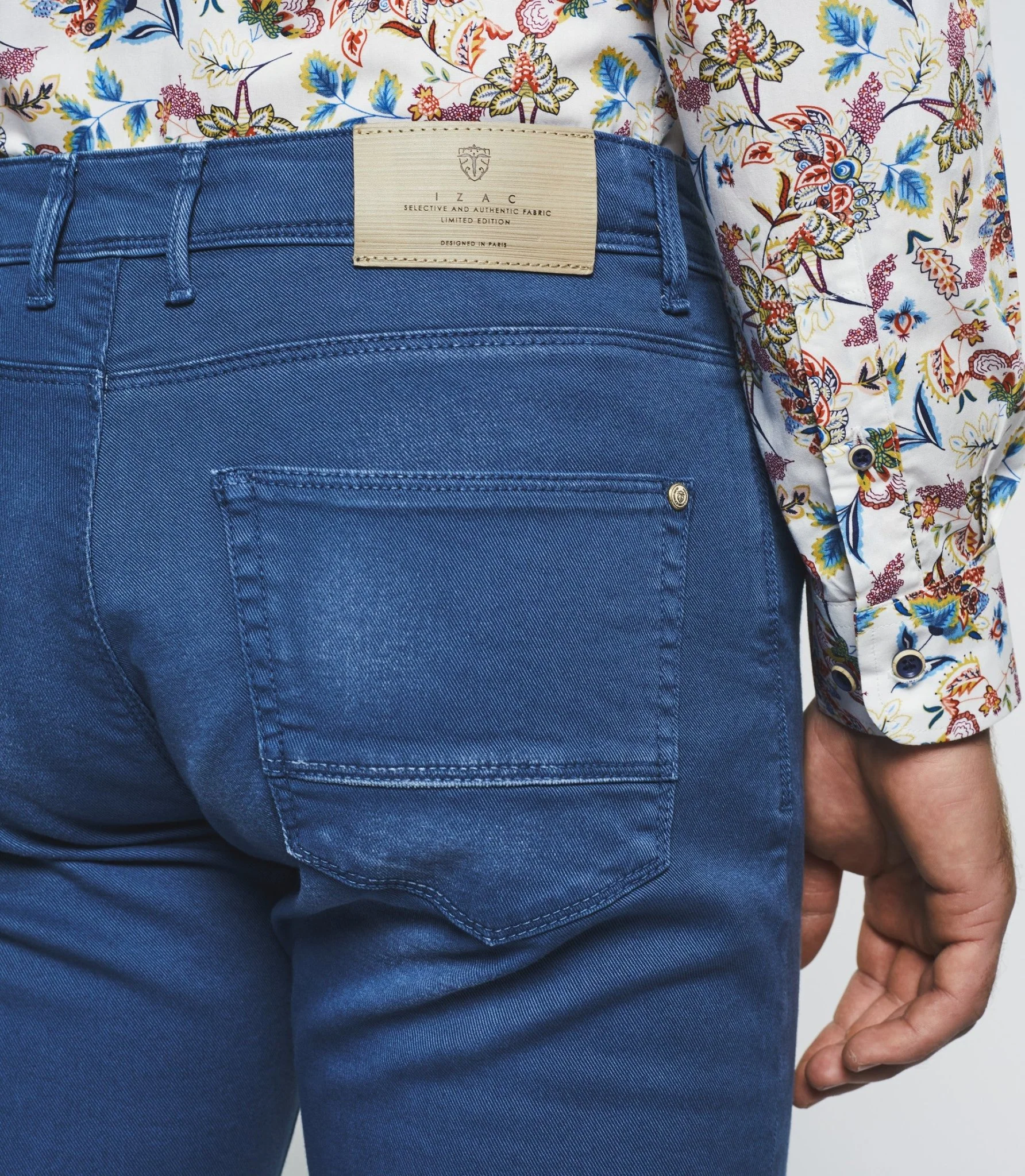 Jean slim bleu "Tenace" - Image 3